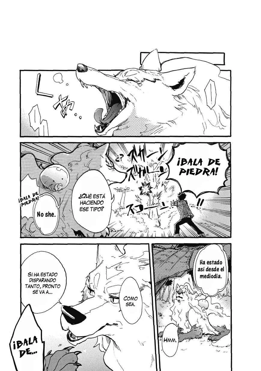 Tondemo Skill de Isekai Hourou Meshi: Sui no Daibouken Capítulo 1: El hombre arrastrado a otro mundo, fenrir y el slime - Page 12