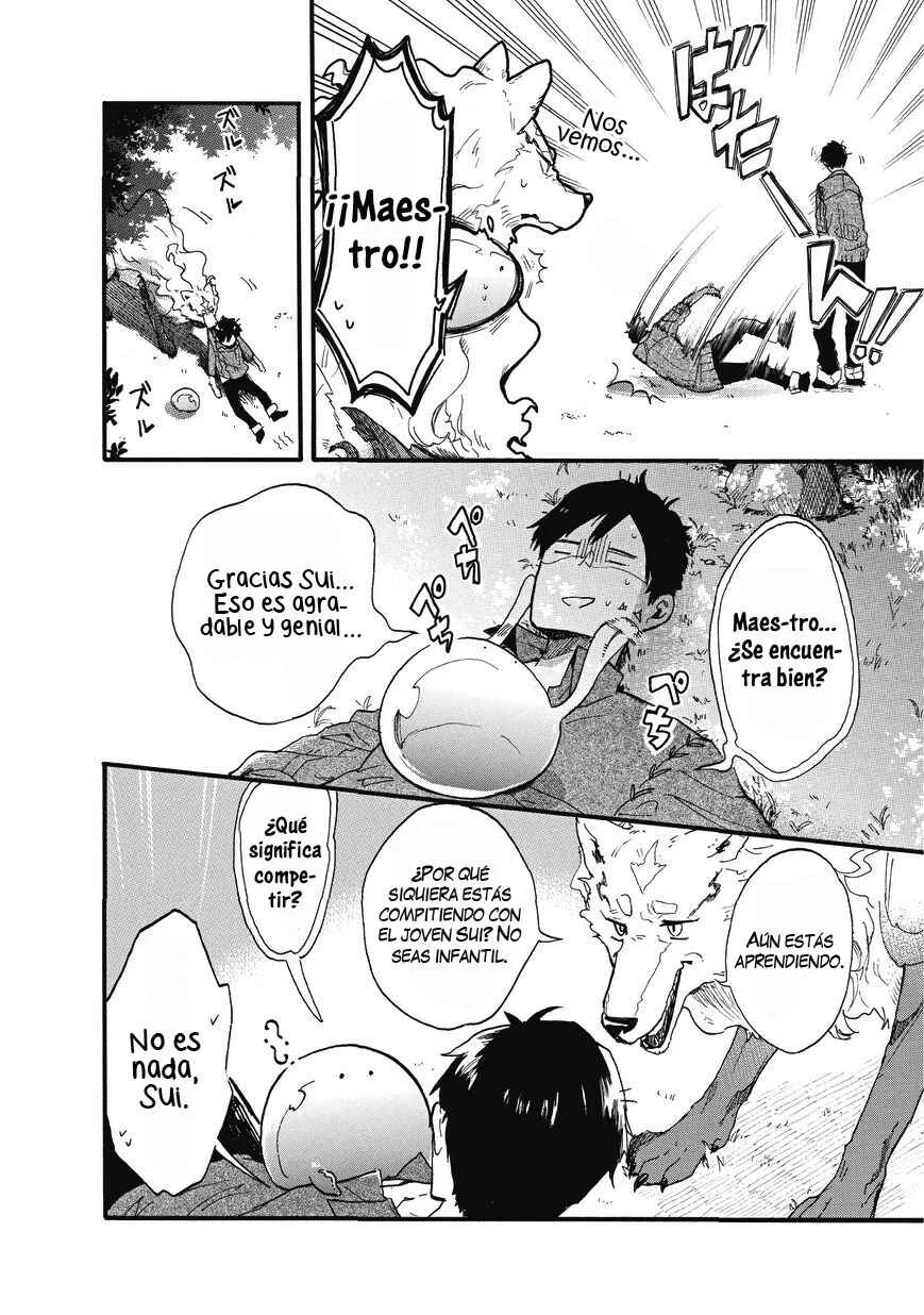 Tondemo Skill de Isekai Hourou Meshi: Sui no Daibouken Capítulo 1: El hombre arrastrado a otro mundo, fenrir y el slime - Page 13