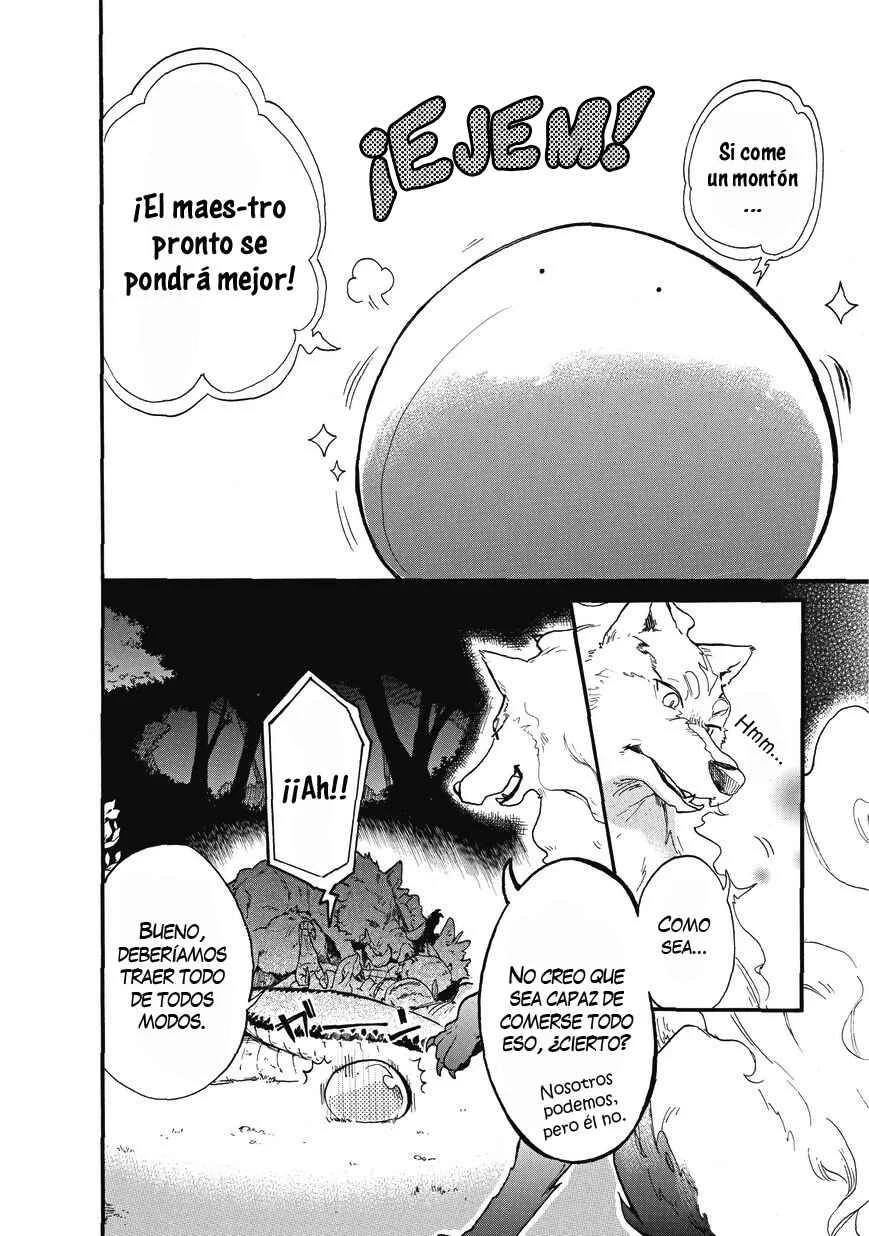 Tondemo Skill de Isekai Hourou Meshi: Sui no Daibouken Capítulo 1: El hombre arrastrado a otro mundo, fenrir y el slime - Page 21
