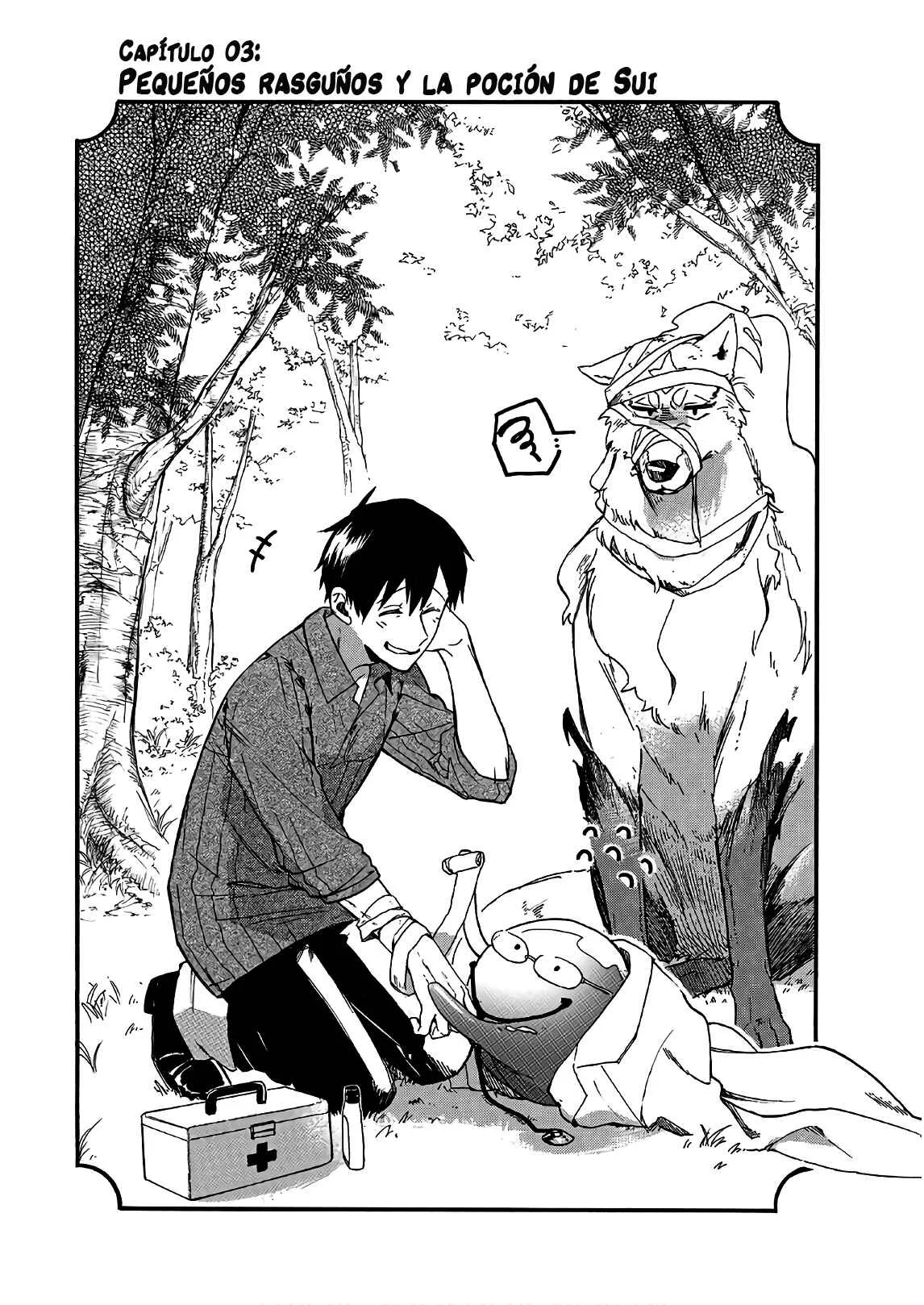 Tondemo Skill de Isekai Hourou Meshi: Sui no Daibouken Capítulo 3: Pequeños rasguños y la poción de Sui - Page 2