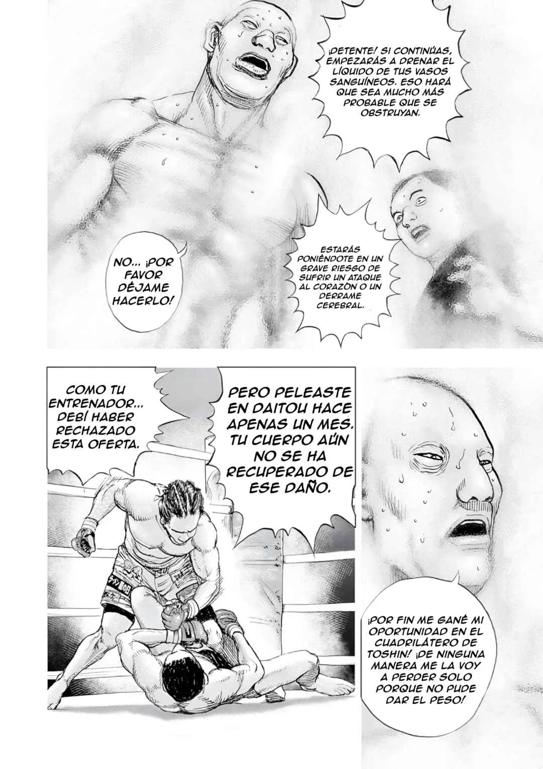 TOUGH Dai Ni Shō Capítulo 1: El escenario de las MMA. - Page 8