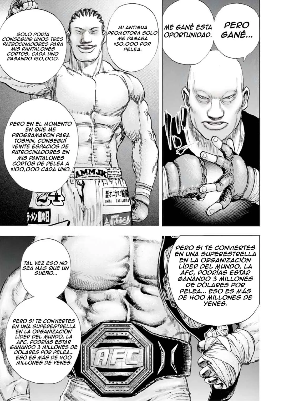 TOUGH Dai Ni Shō Capítulo 1: El escenario de las MMA. - Page 9