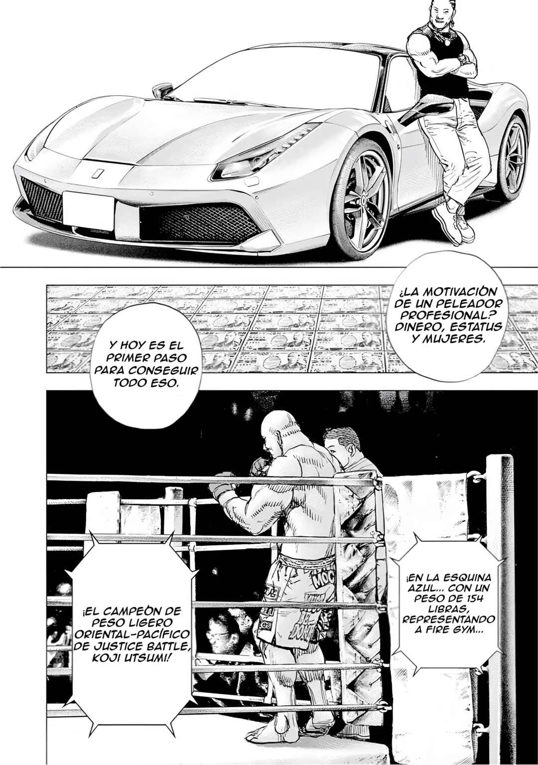TOUGH Dai Ni Shō Capítulo 1: El escenario de las MMA. - Page 11