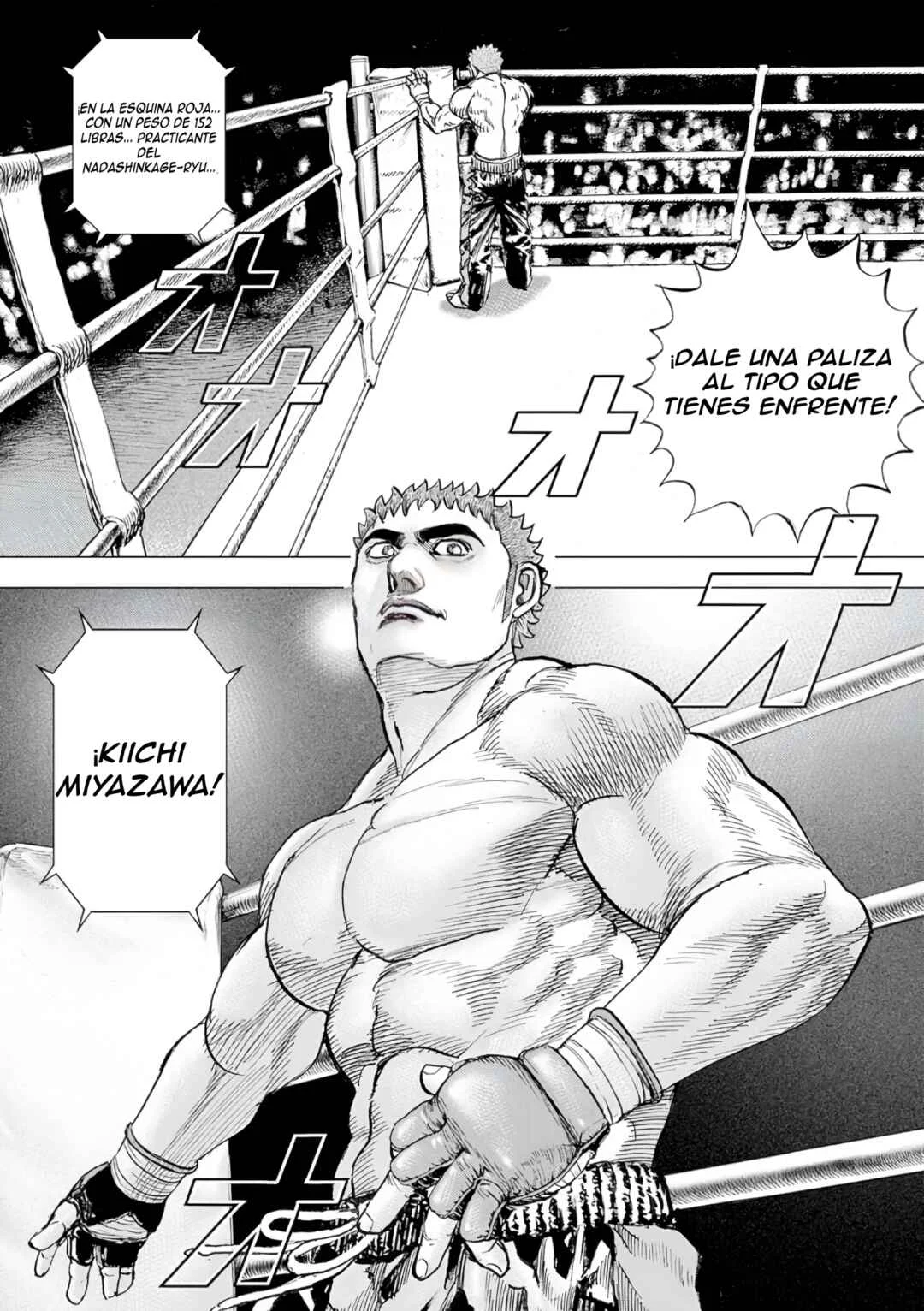 TOUGH Dai Ni Shō Capítulo 1: El escenario de las MMA. - Page 12