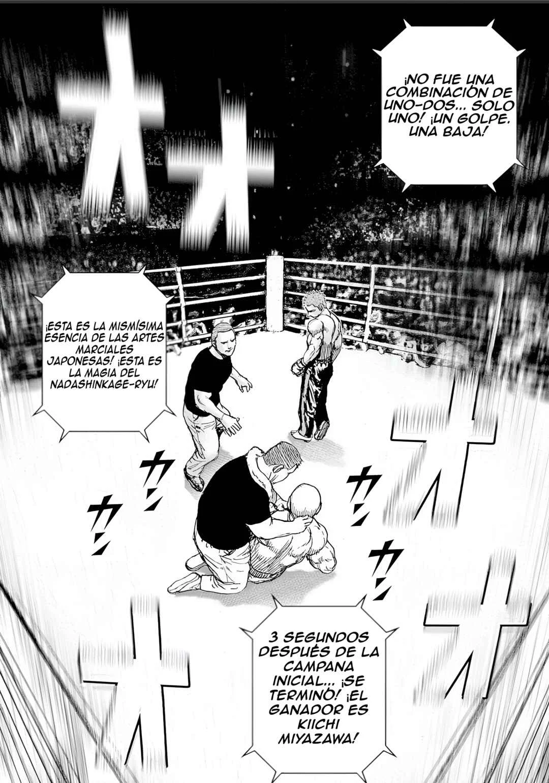 TOUGH Dai Ni Shō Capítulo 1: El escenario de las MMA. - Page 17