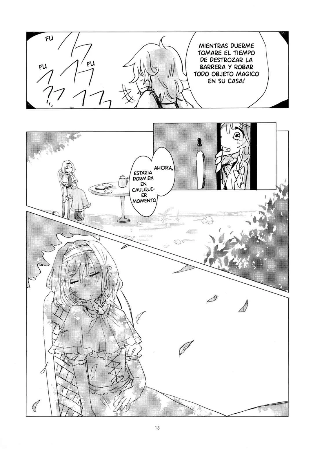 Touhou - Aru Majo no Gensou (Doujinshi) Capítulo 2: Robo de Amor - Page 8