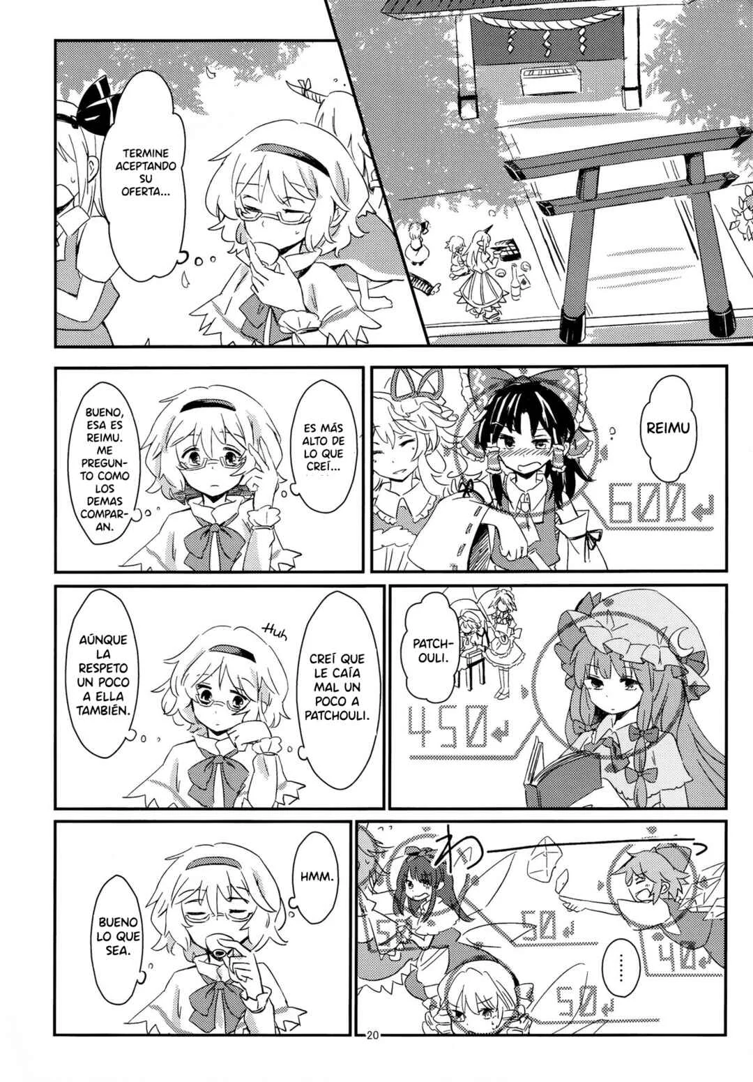 Touhou - Aru Majo no Gensou (Doujinshi) Capítulo 3: Contador de Amor - Page 4