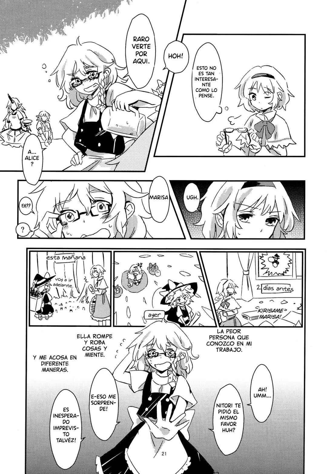 Touhou - Aru Majo no Gensou (Doujinshi) Capítulo 3: Contador de Amor - Page 5