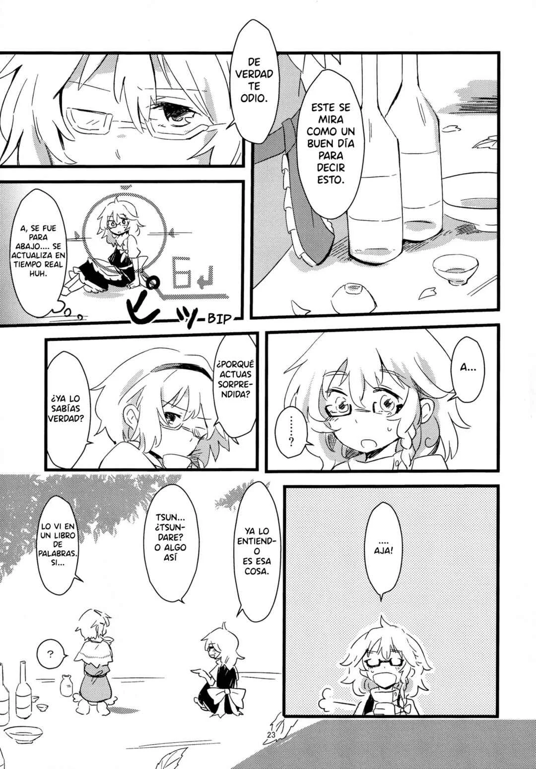 Touhou - Aru Majo no Gensou (Doujinshi) Capítulo 3: Contador de Amor - Page 7