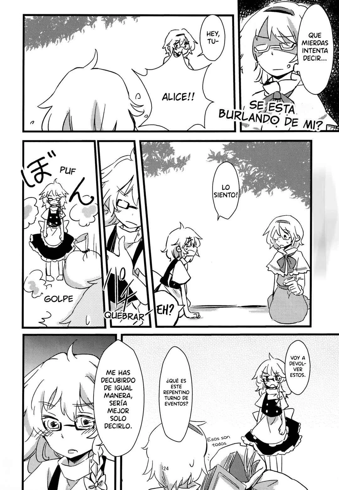 Touhou - Aru Majo no Gensou (Doujinshi) Capítulo 3: Contador de Amor - Page 8