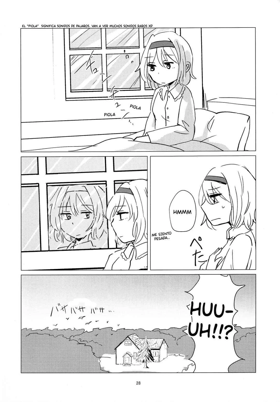 Touhou - Aru Majo no Gensou (Doujinshi) Capítulo 4: Cuanto más discutimos - Page 3