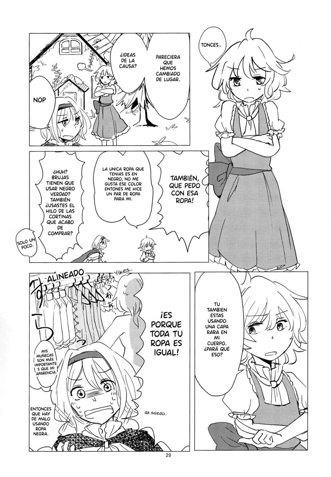 Touhou - Aru Majo no Gensou (Doujinshi) Capítulo 4: Cuanto más discutimos - Page 4