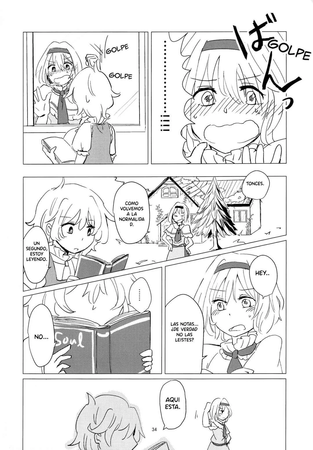 Touhou - Aru Majo no Gensou (Doujinshi) Capítulo 4: Cuanto más discutimos - Page 9