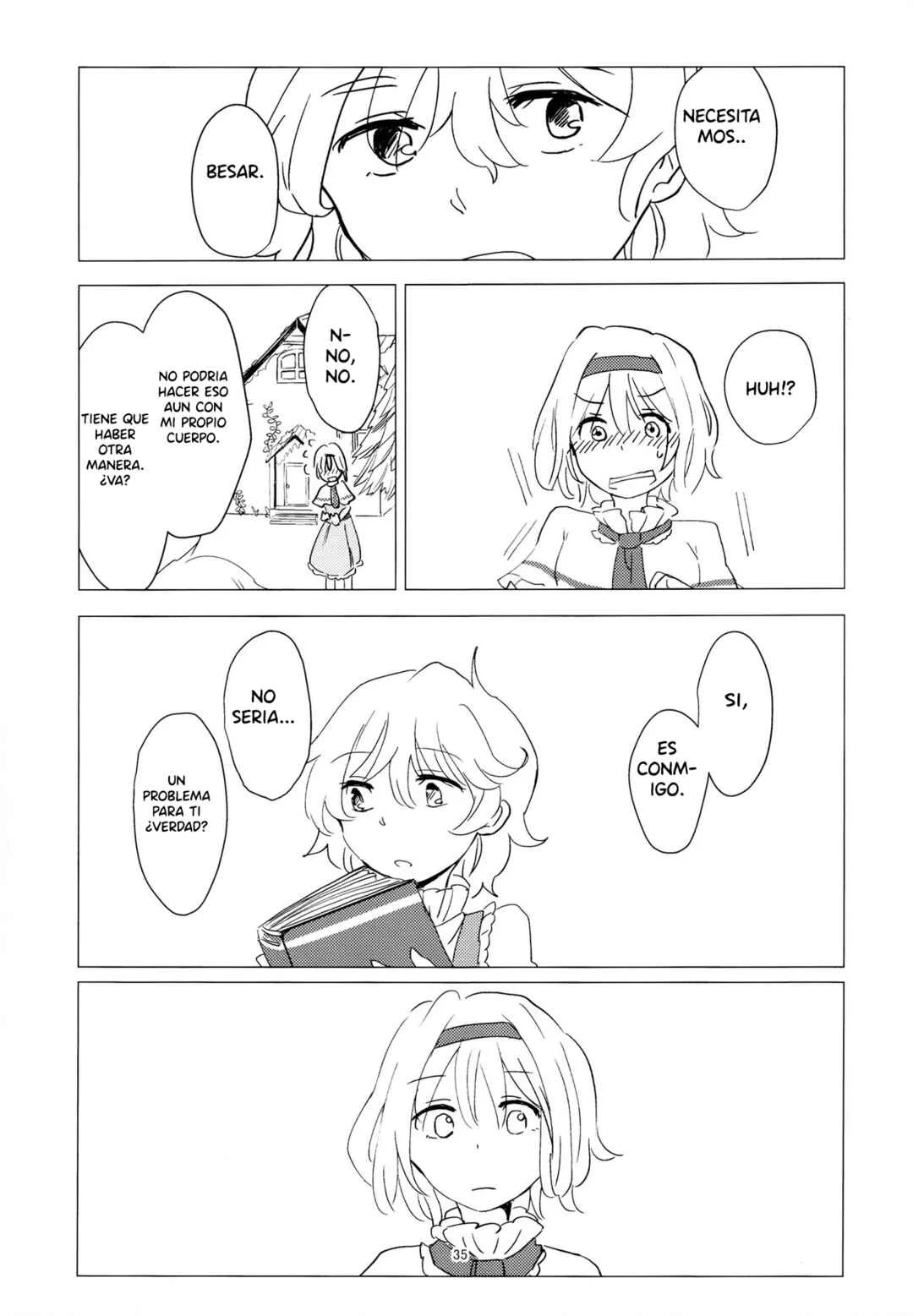 Touhou - Aru Majo no Gensou (Doujinshi) Capítulo 4: Cuanto más discutimos - Page 10