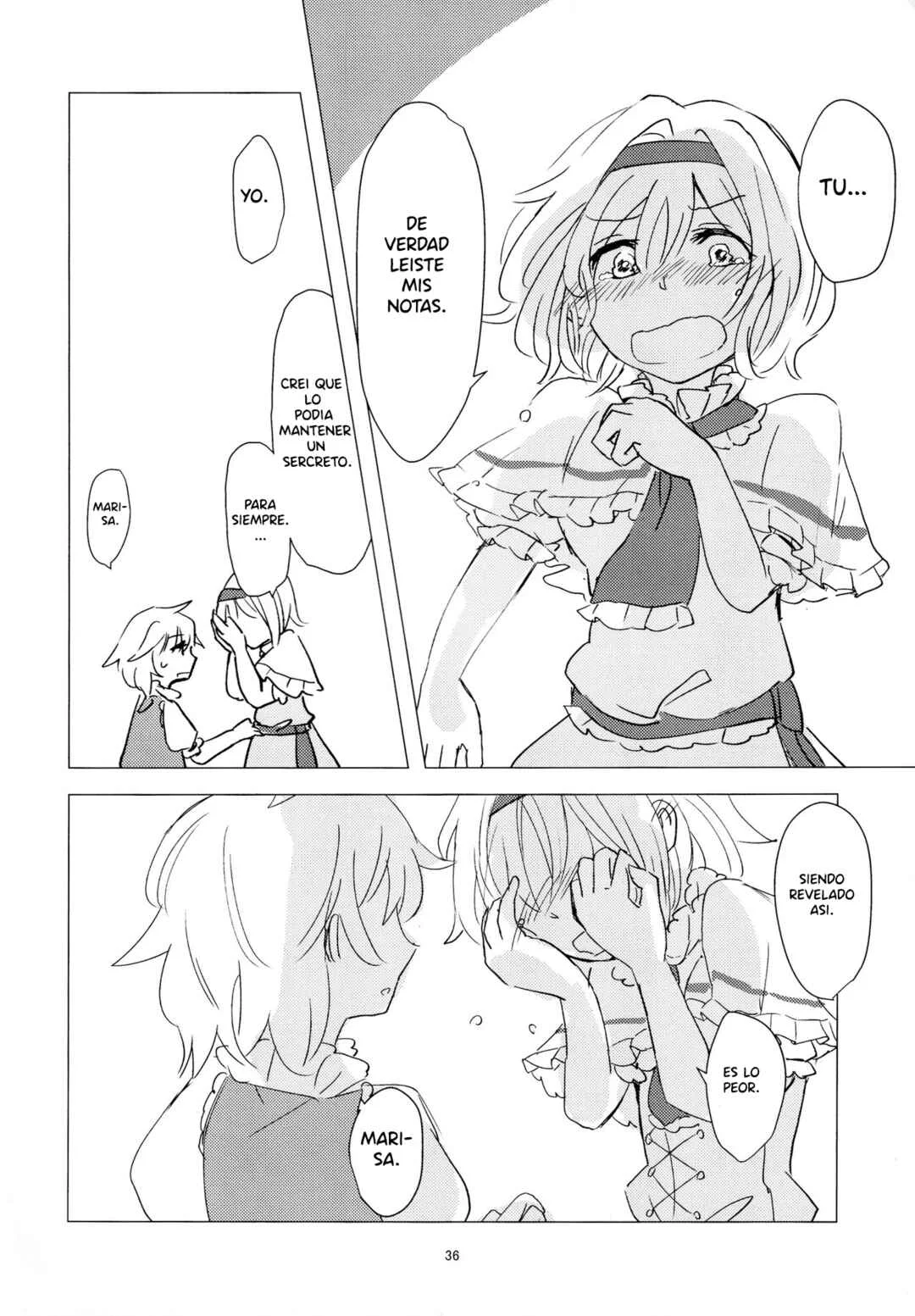 Touhou - Aru Majo no Gensou (Doujinshi) Capítulo 4: Cuanto más discutimos - Page 11