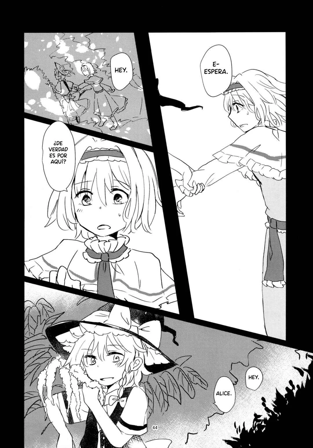 Touhou - Aru Majo no Gensou (Doujinshi) Capítulo 5: Bajo el árbol de Castaña - Page 6