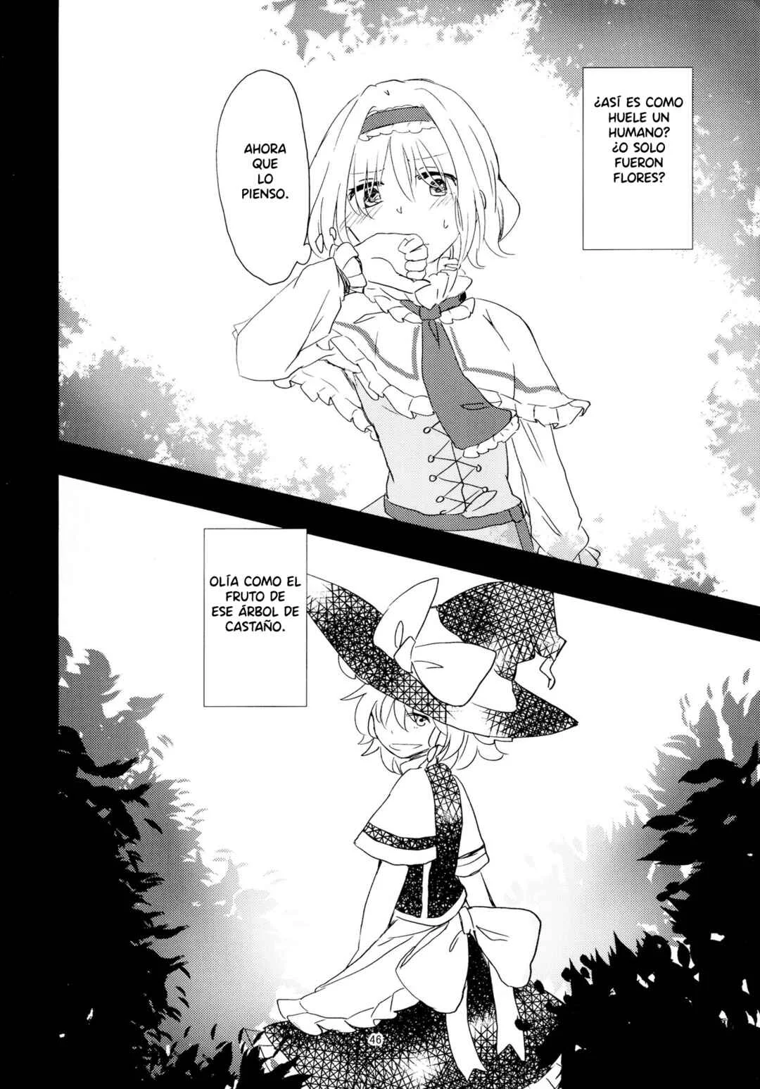 Touhou - Aru Majo no Gensou (Doujinshi) Capítulo 5: Bajo el árbol de Castaña - Page 8