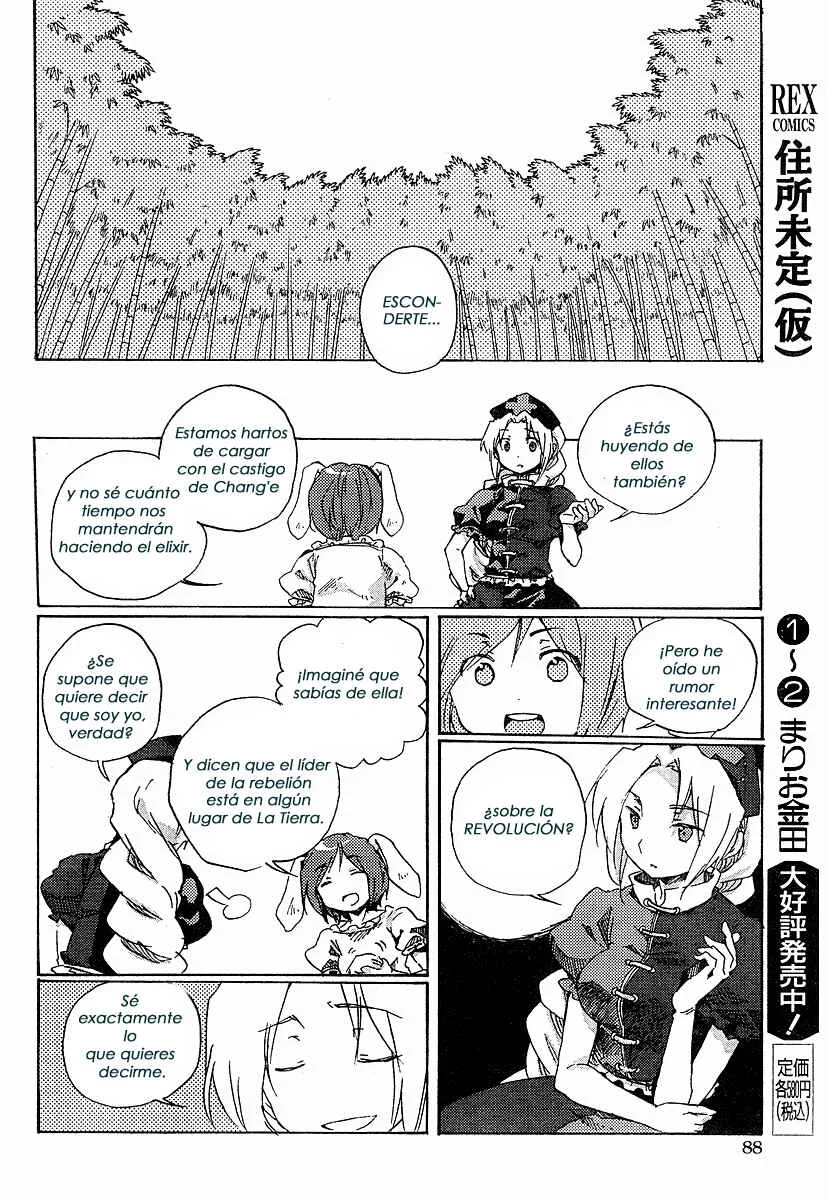 Touhou Bougetsushou ~ Silent Sinner in Blue. Capítulo 2: La carta del conejo enjoyado - Page 14