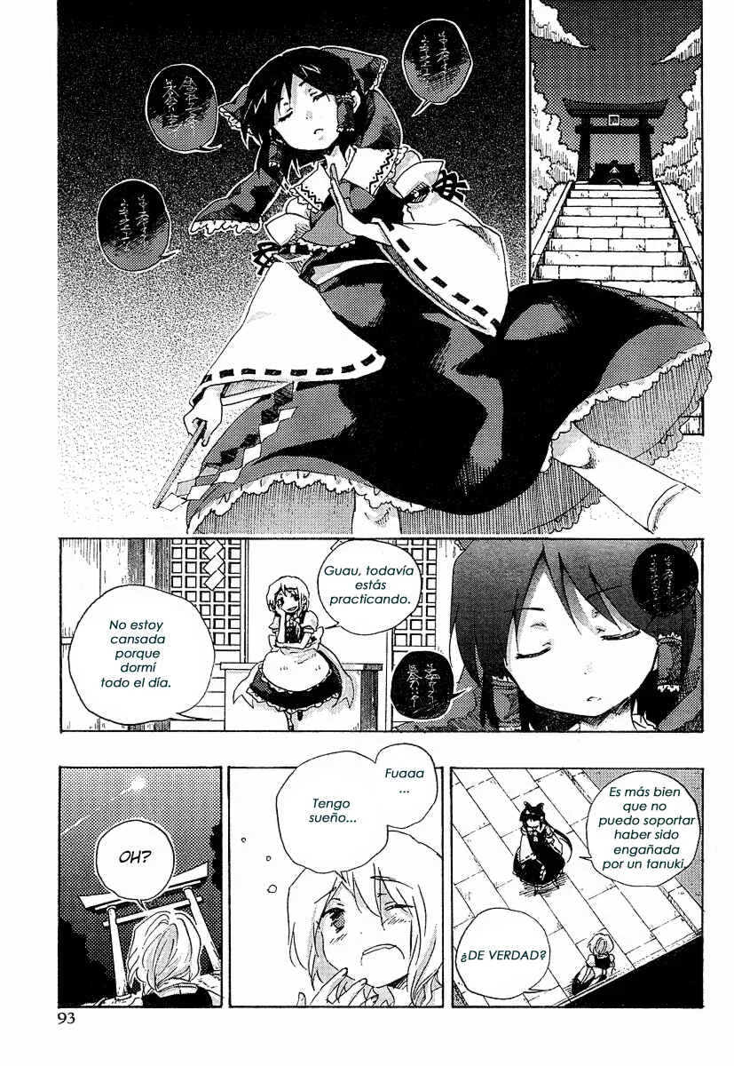 Touhou Bougetsushou ~ Silent Sinner in Blue. Capítulo 2: La carta del conejo enjoyado - Page 19