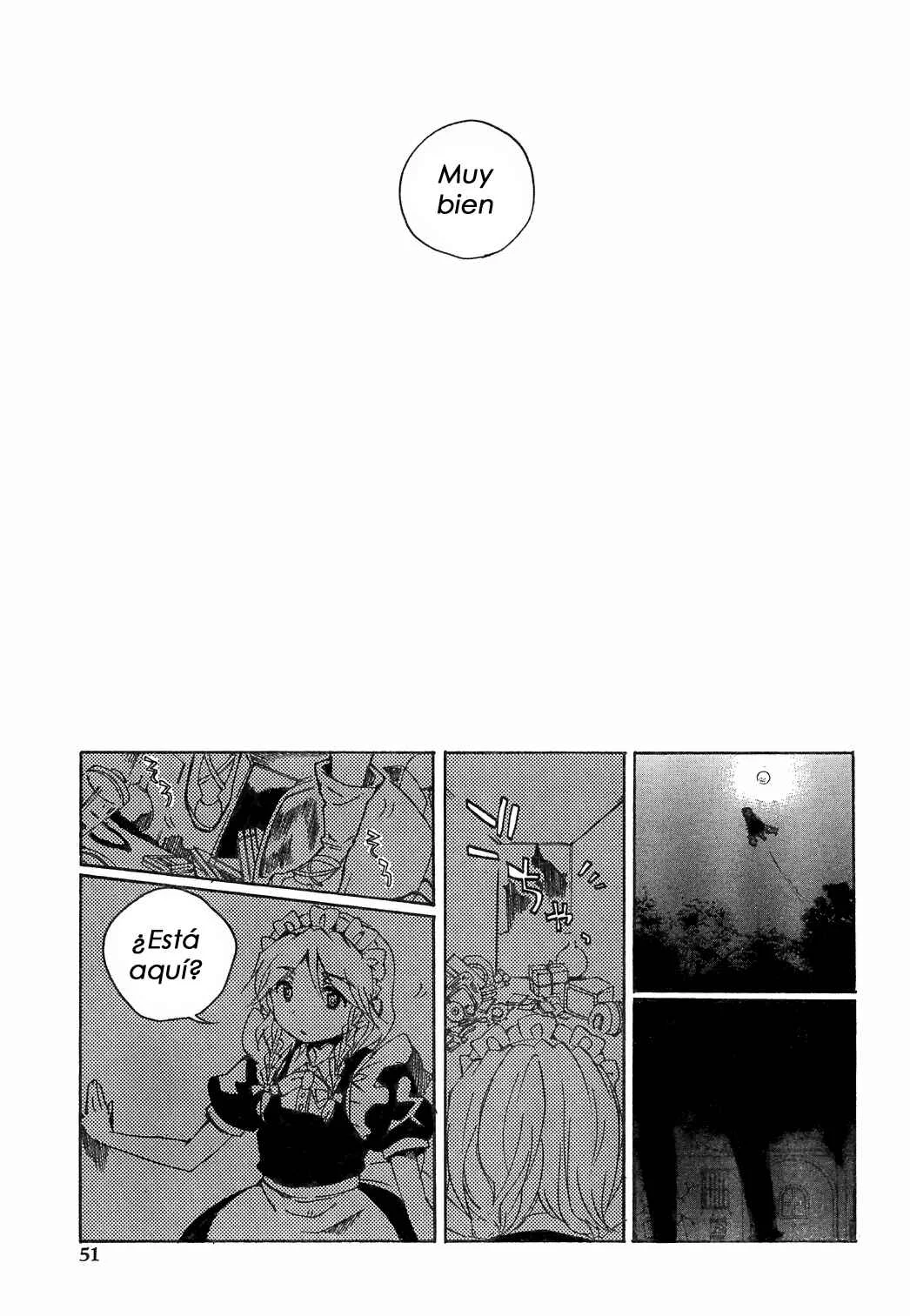Touhou Bougetsushou ~ Silent Sinner in Blue. Capítulo 3: El cohete escarlata - Page 12