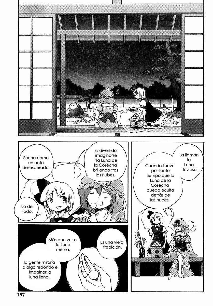Touhou Bougetsushou ~ Silent Sinner in Blue. Capítulo 4: Nuestra vieja amiga, La Luna Lluviosa - Page 5