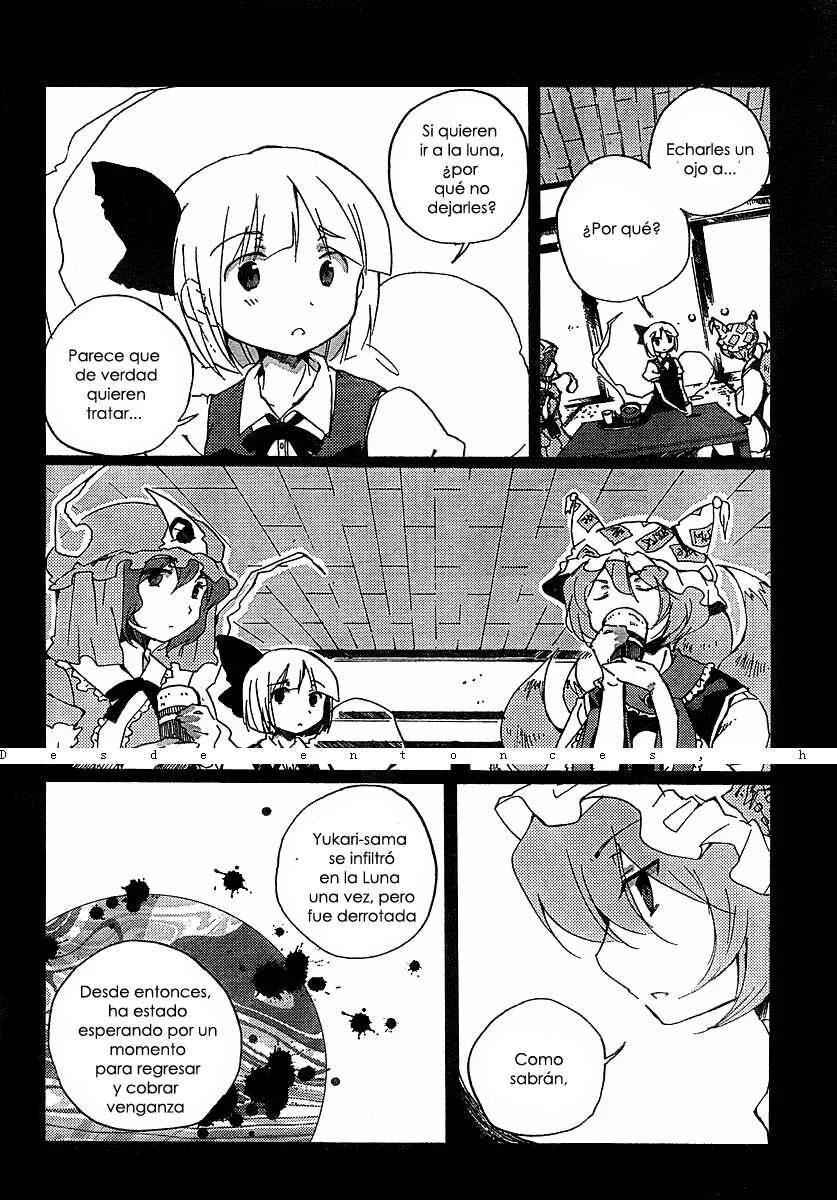 Touhou Bougetsushou ~ Silent Sinner in Blue. Capítulo 4: Nuestra vieja amiga, La Luna Lluviosa - Page 12