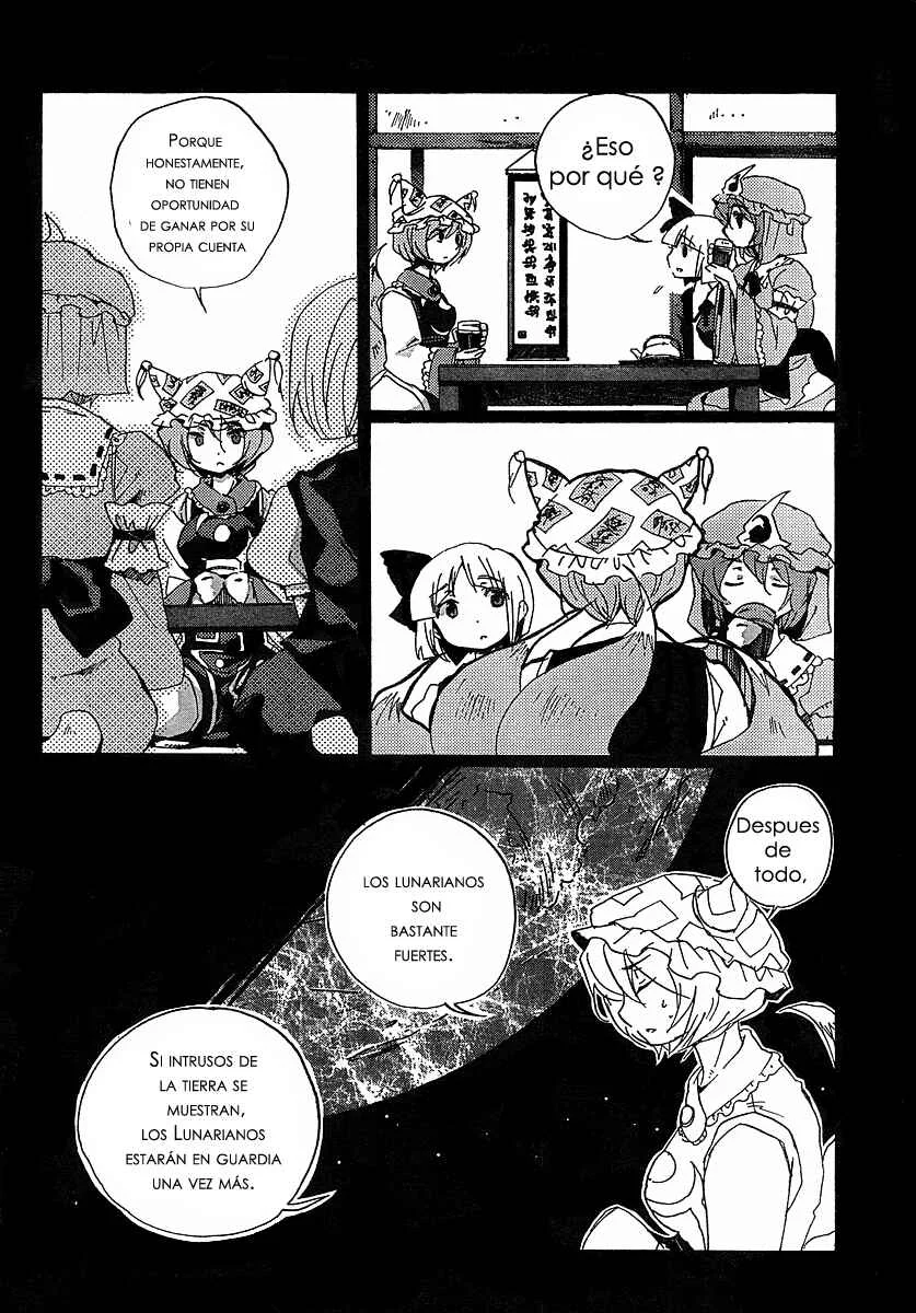 Touhou Bougetsushou ~ Silent Sinner in Blue. Capítulo 4: Nuestra vieja amiga, La Luna Lluviosa - Page 14