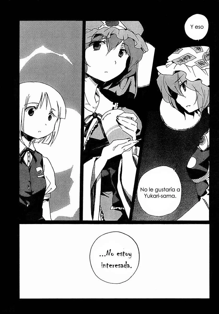 Touhou Bougetsushou ~ Silent Sinner in Blue. Capítulo 4: Nuestra vieja amiga, La Luna Lluviosa - Page 15
