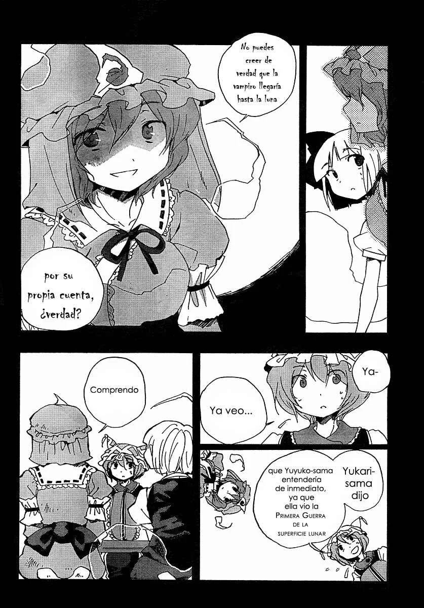Touhou Bougetsushou ~ Silent Sinner in Blue. Capítulo 4: Nuestra vieja amiga, La Luna Lluviosa - Page 16