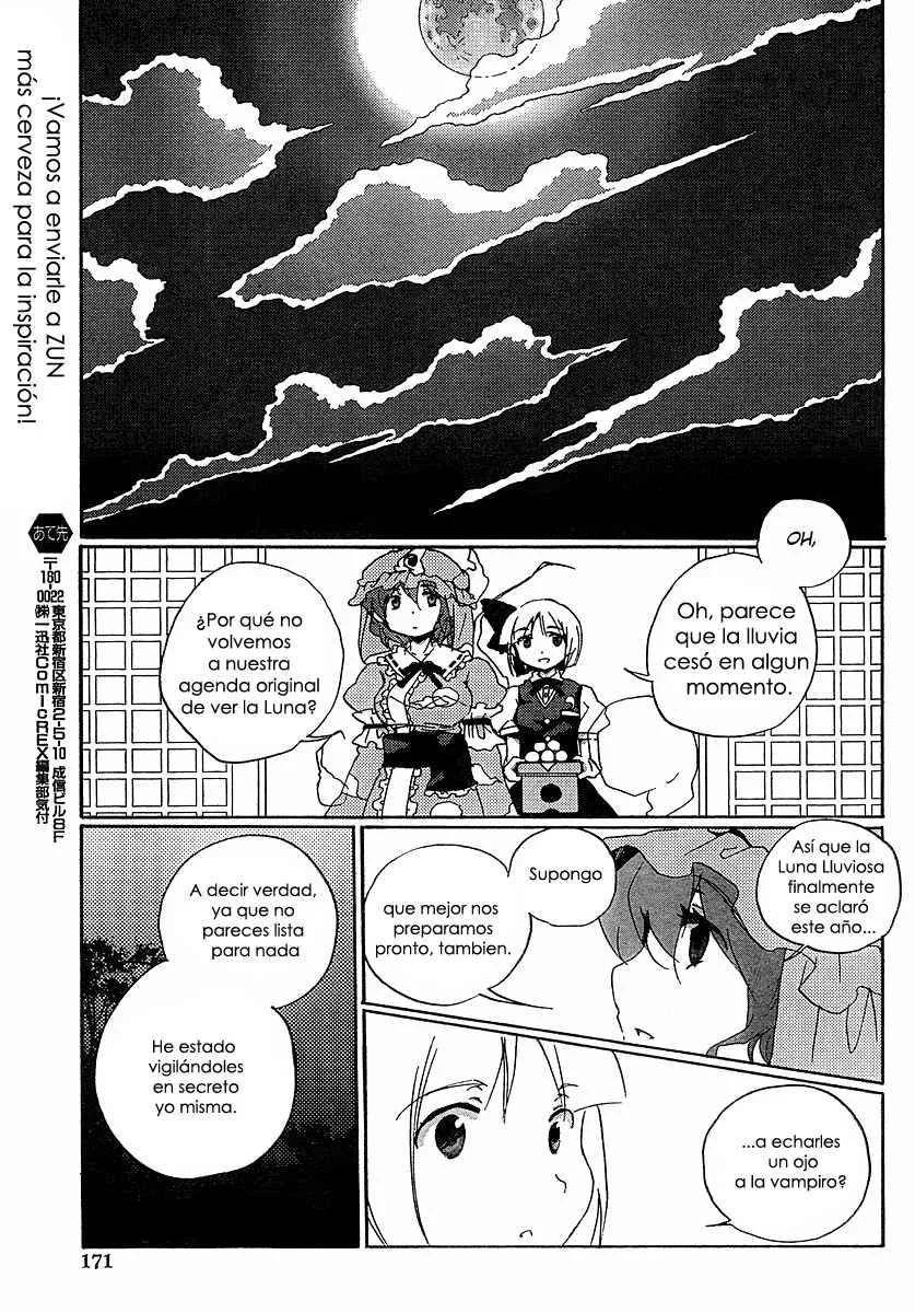 Touhou Bougetsushou ~ Silent Sinner in Blue. Capítulo 4: Nuestra vieja amiga, La Luna Lluviosa - Page 19