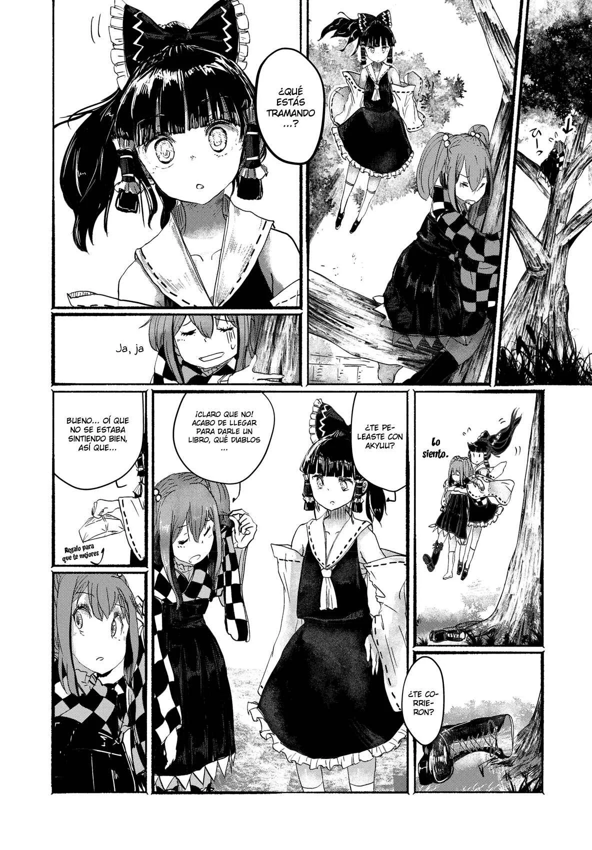 Touhou Project Niji Sousaku Series - Ningentachi no Gensokyo Capítulo 2: Estoy segura de que solo yo lo sé - Page 16