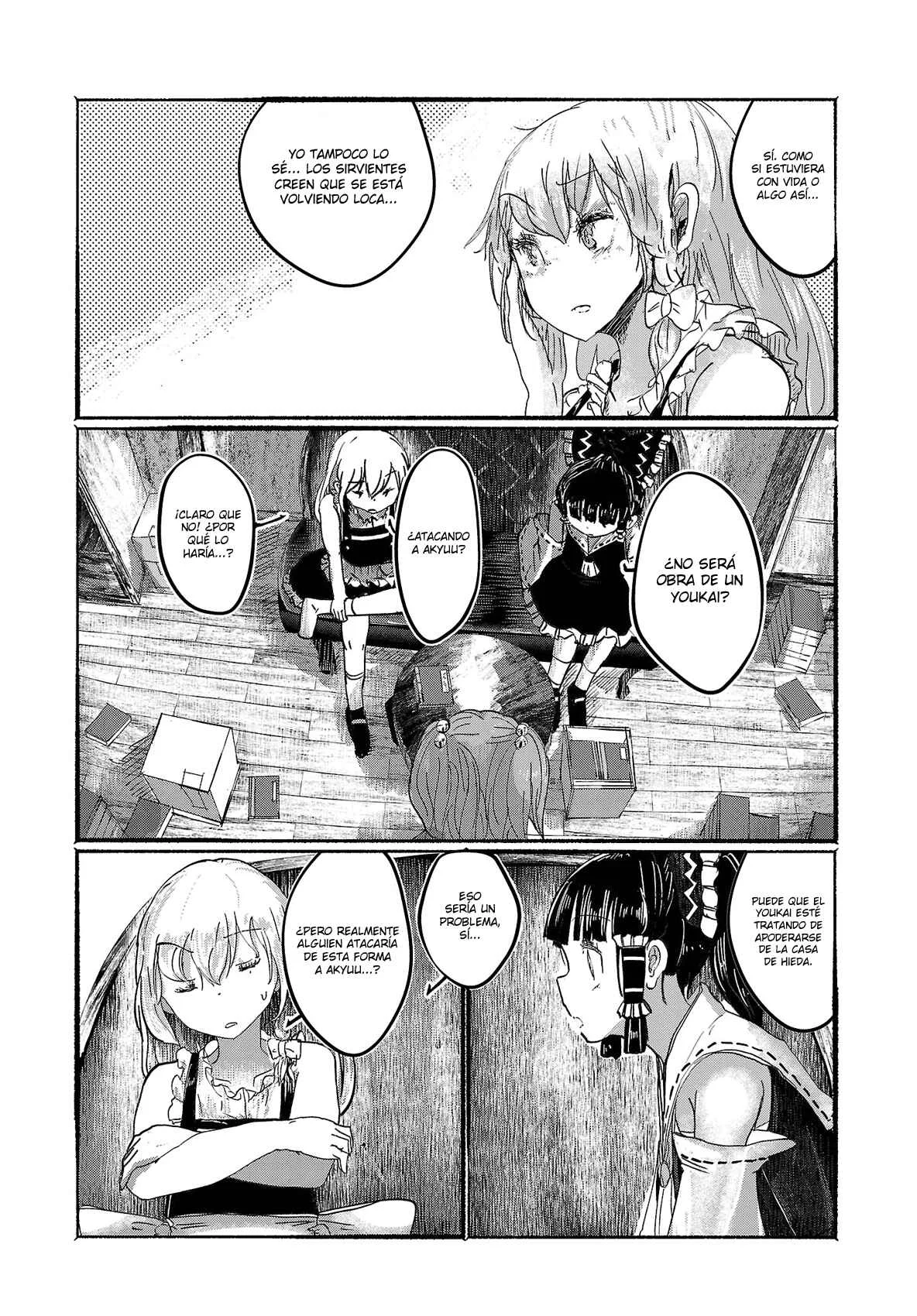 Touhou Project Niji Sousaku Series - Ningentachi no Gensokyo Capítulo 3: Abre tus ojos - Page 17