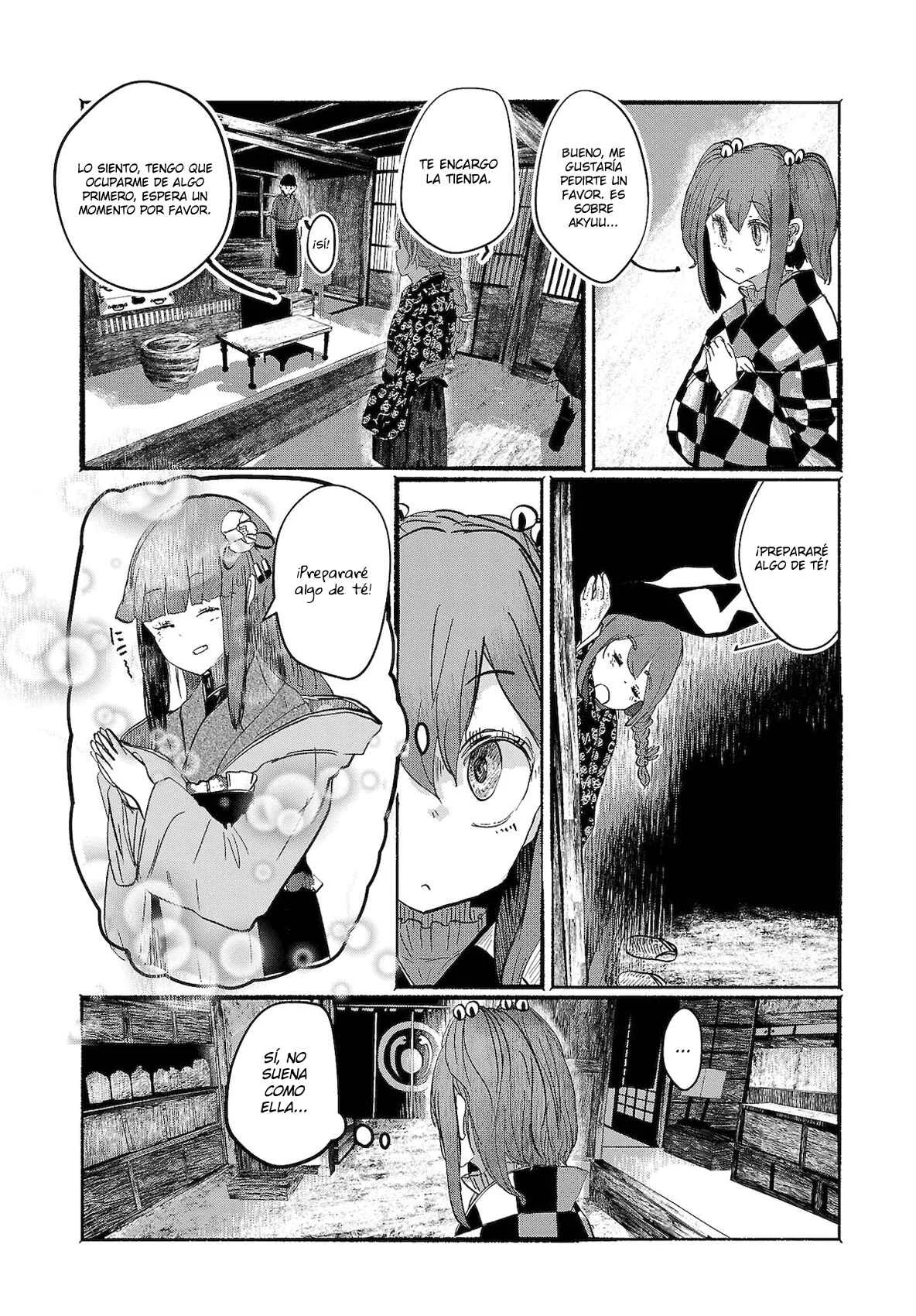 Touhou Project Niji Sousaku Series - Ningentachi no Gensokyo Capítulo 4: Los cuentacuentos silenciosos - Page 4