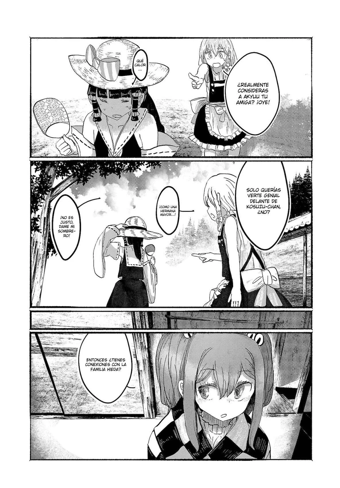 Touhou Project Niji Sousaku Series - Ningentachi no Gensokyo Capítulo 4: Los cuentacuentos silenciosos - Page 8