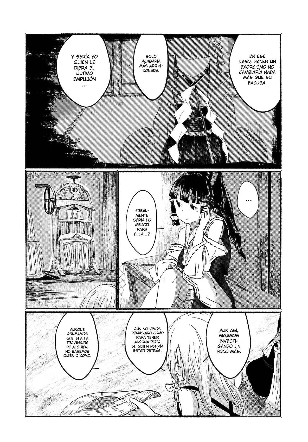 Touhou Project Niji Sousaku Series - Ningentachi no Gensokyo Capítulo 4: Los cuentacuentos silenciosos - Page 19