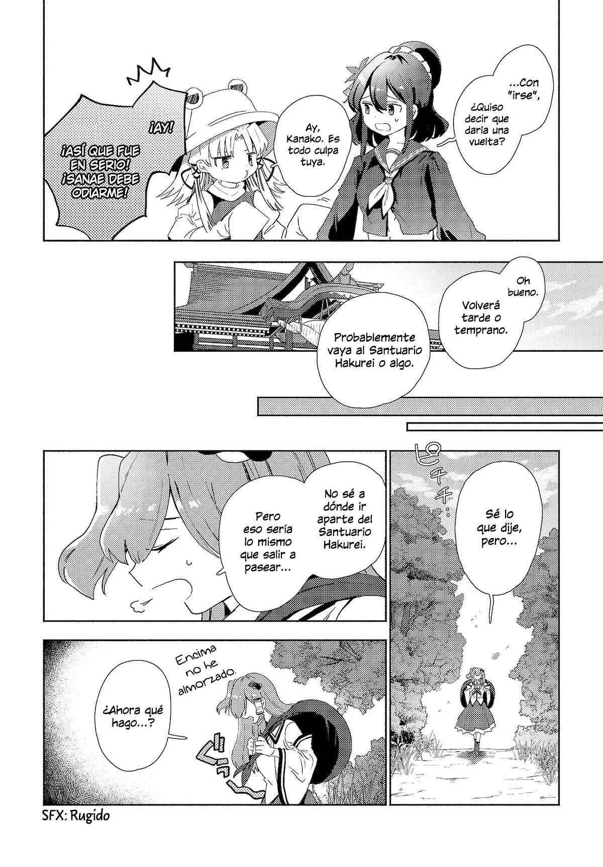 Touhou Project Niji Sousaku Series - Sanae-san wa Iedechuu! Capítulo 1.1 - Page 10