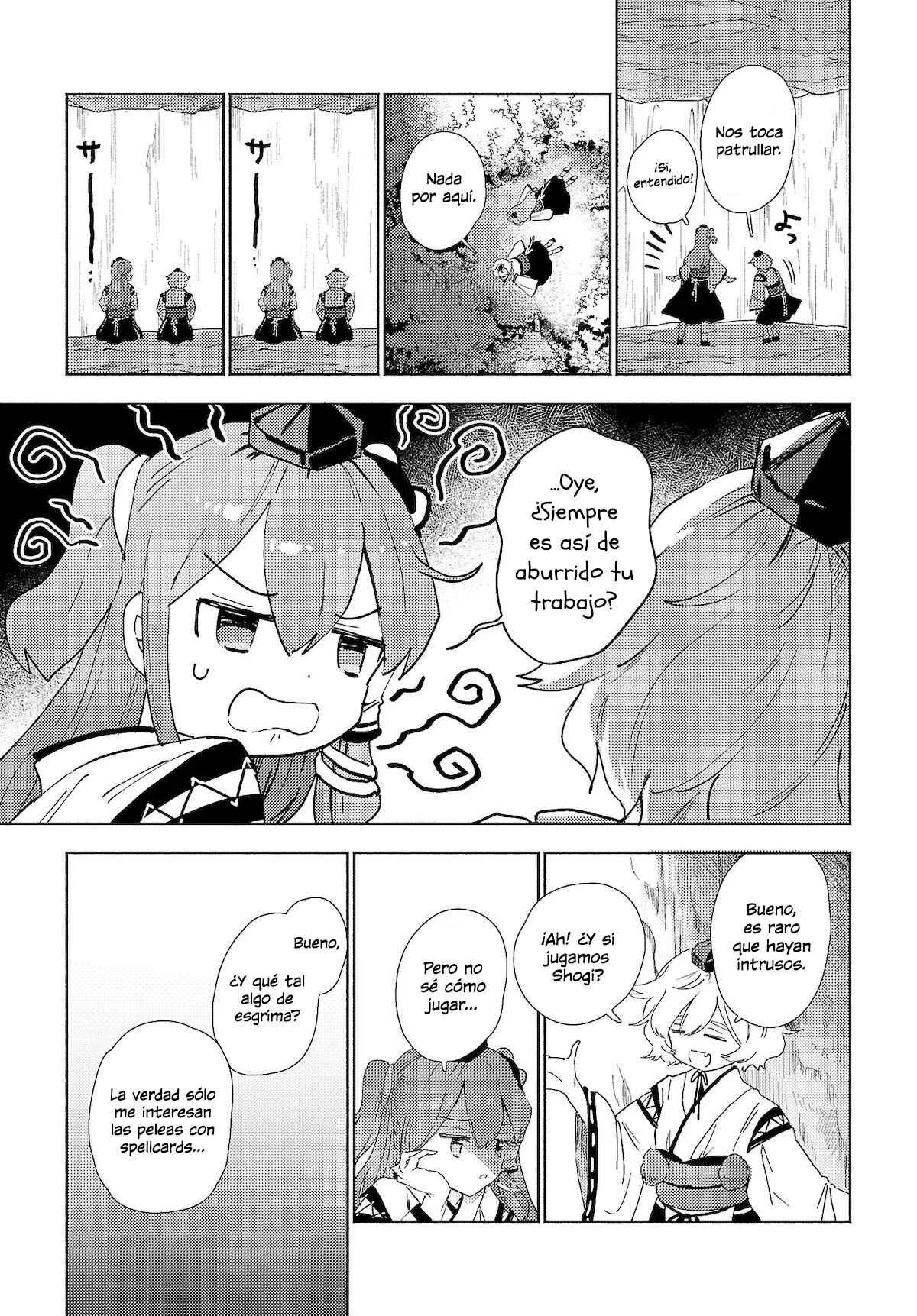 Touhou Project Niji Sousaku Series - Sanae-san wa Iedechuu! Capítulo 1.2: El primer trabajo de Sanae-san - Page 5