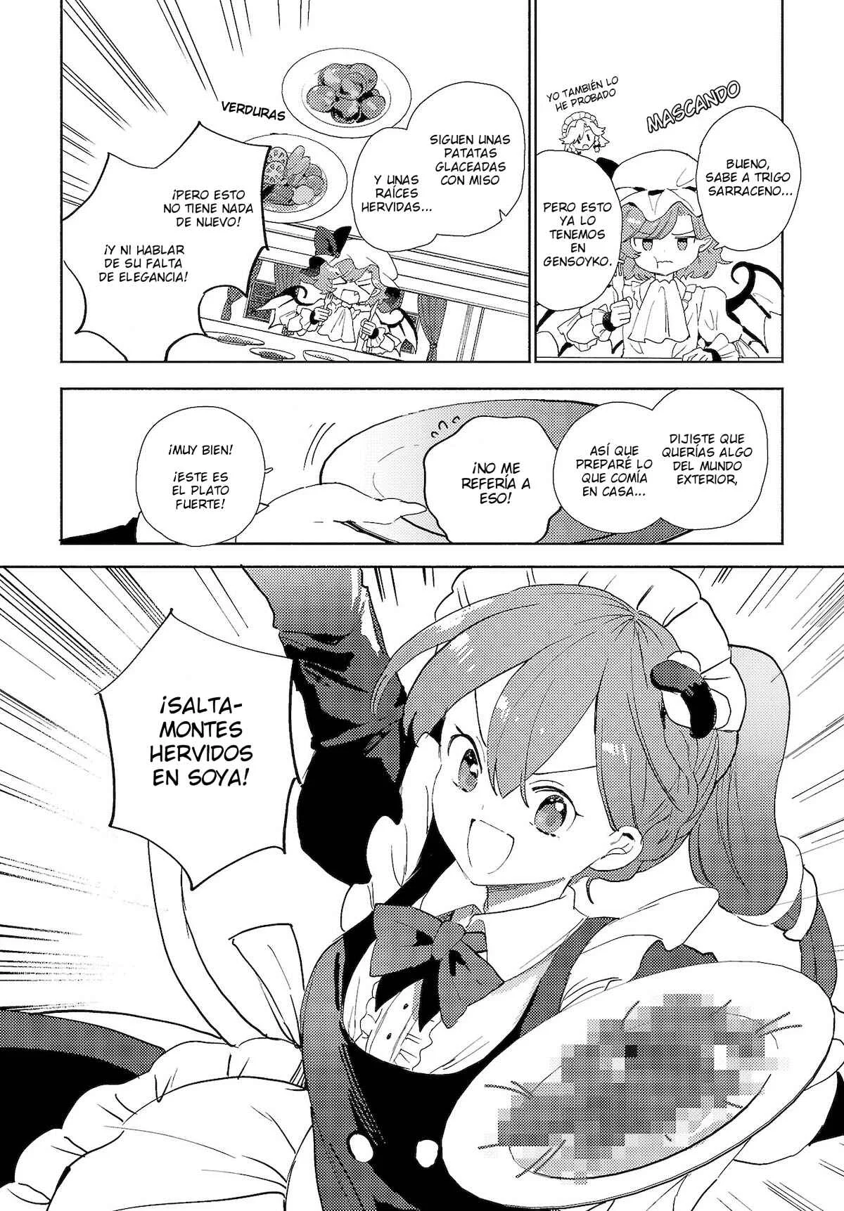 Touhou Project Niji Sousaku Series - Sanae-san wa Iedechuu! Capítulo 2.1: Sanae-san será una sirvienta - Page 6
