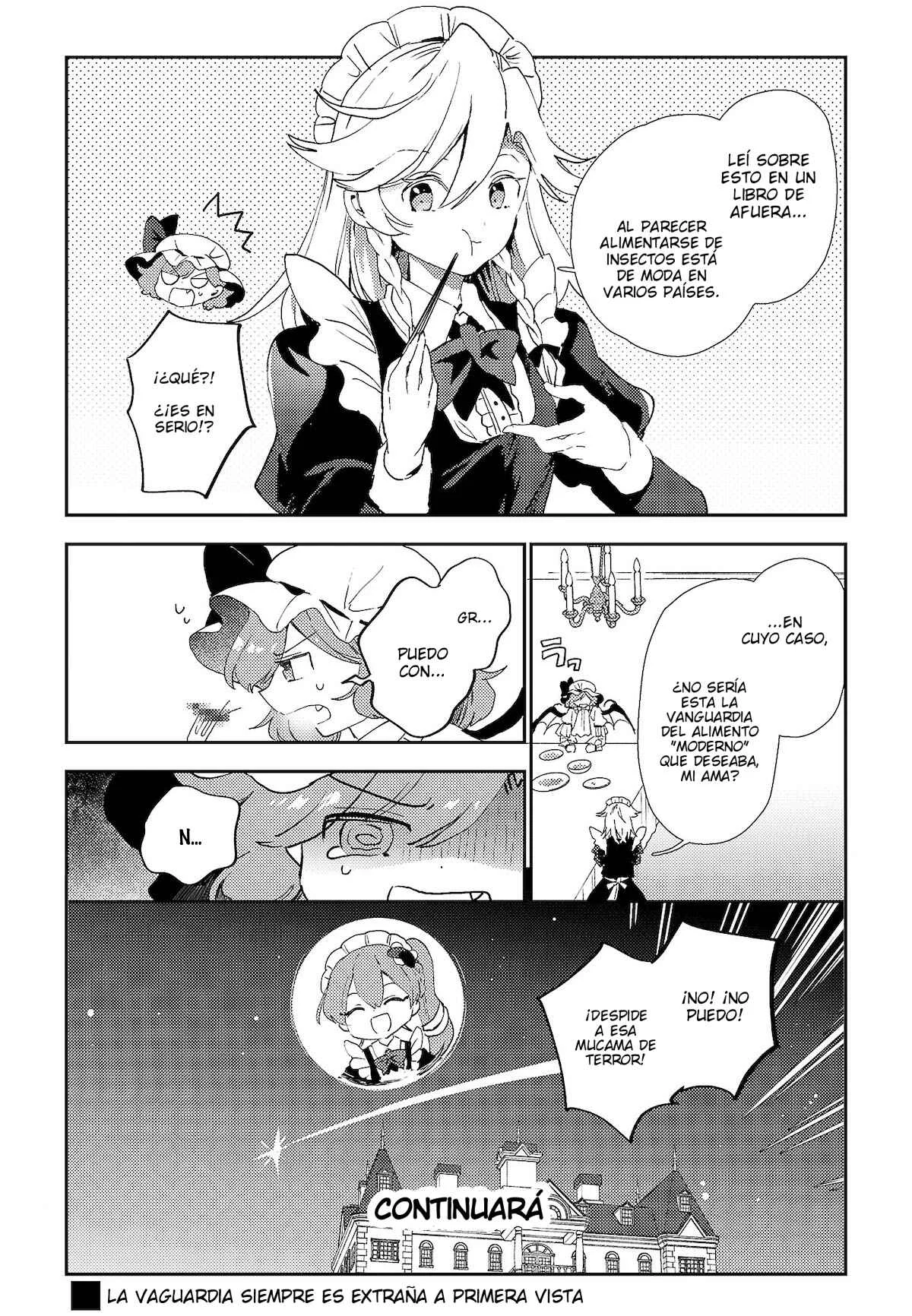 Touhou Project Niji Sousaku Series - Sanae-san wa Iedechuu! Capítulo 2.1: Sanae-san será una sirvienta - Page 8