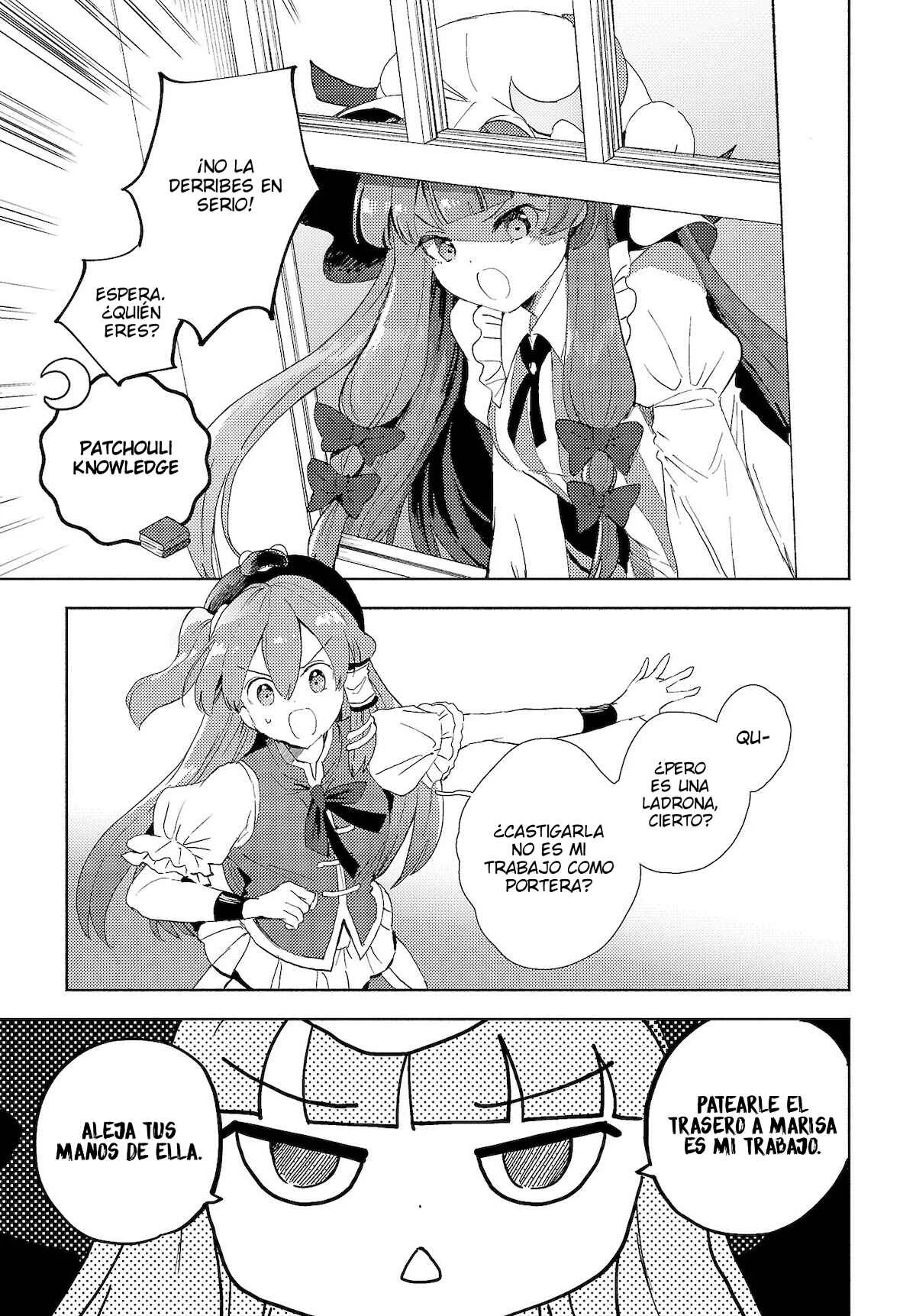 Touhou Project Niji Sousaku Series - Sanae-san wa Iedechuu! Capítulo 2.2: Sanae-san se excede - Page 7