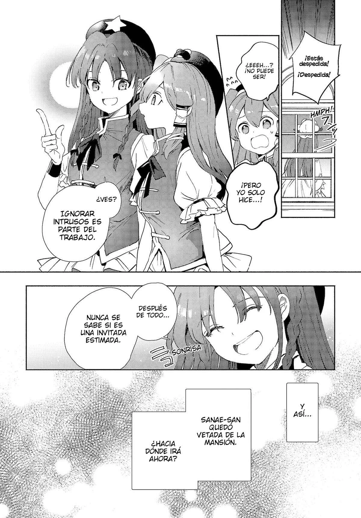 Touhou Project Niji Sousaku Series - Sanae-san wa Iedechuu! Capítulo 2.2: Sanae-san se excede - Page 8
