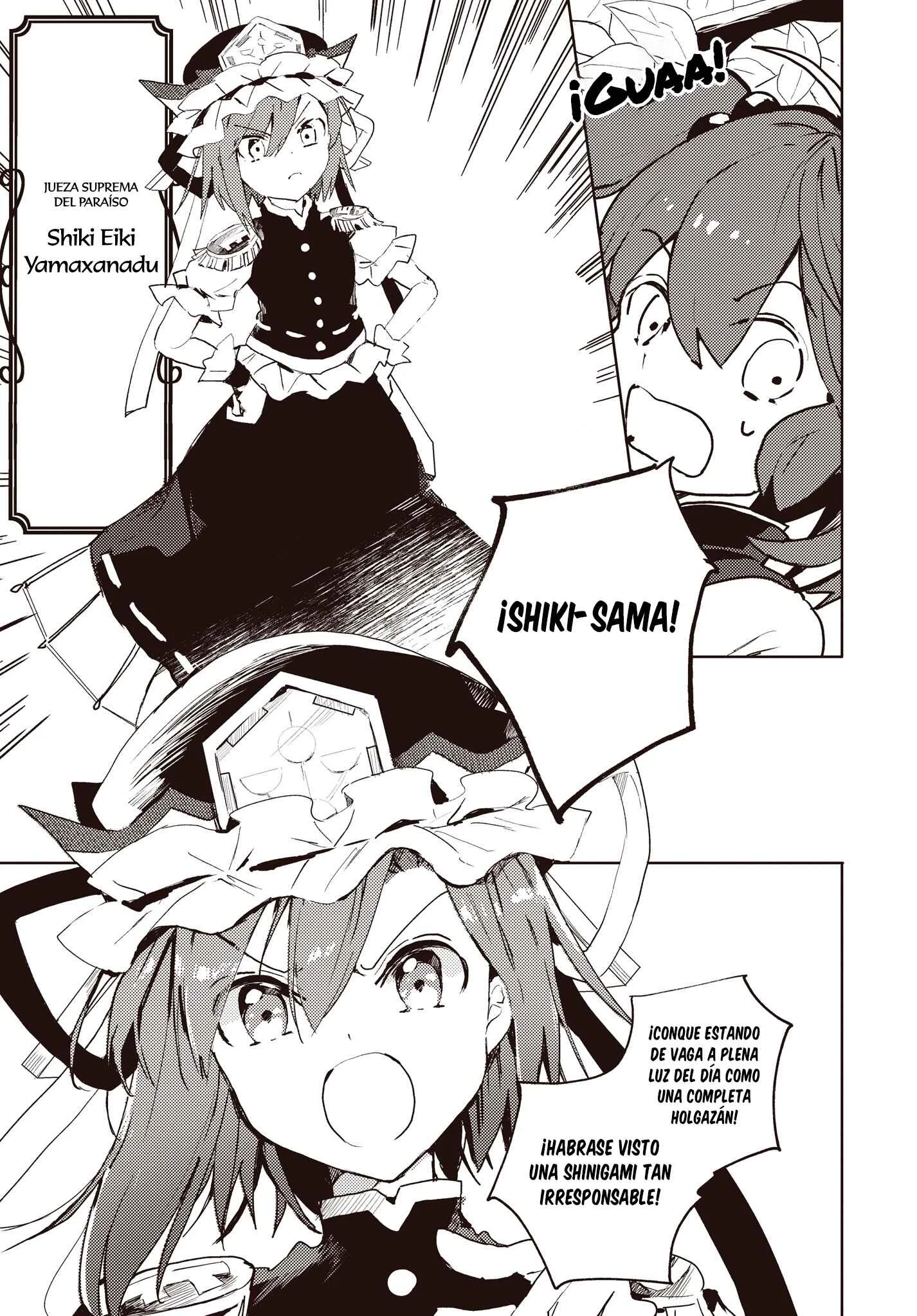Touhou Project Niji Sousaku Series: Shinigami wa Kyou mo Fune wo Kogu Capítulo 1: Primero la paz, luego la siesta - Page 4