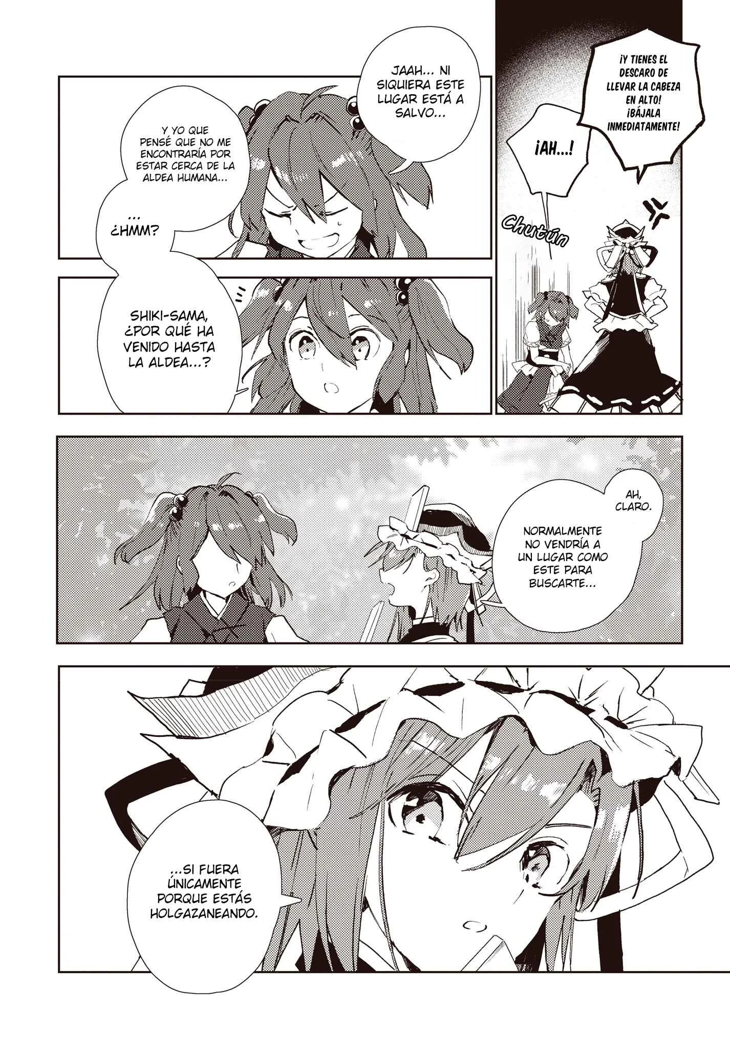Touhou Project Niji Sousaku Series: Shinigami wa Kyou mo Fune wo Kogu Capítulo 1: Primero la paz, luego la siesta - Page 5