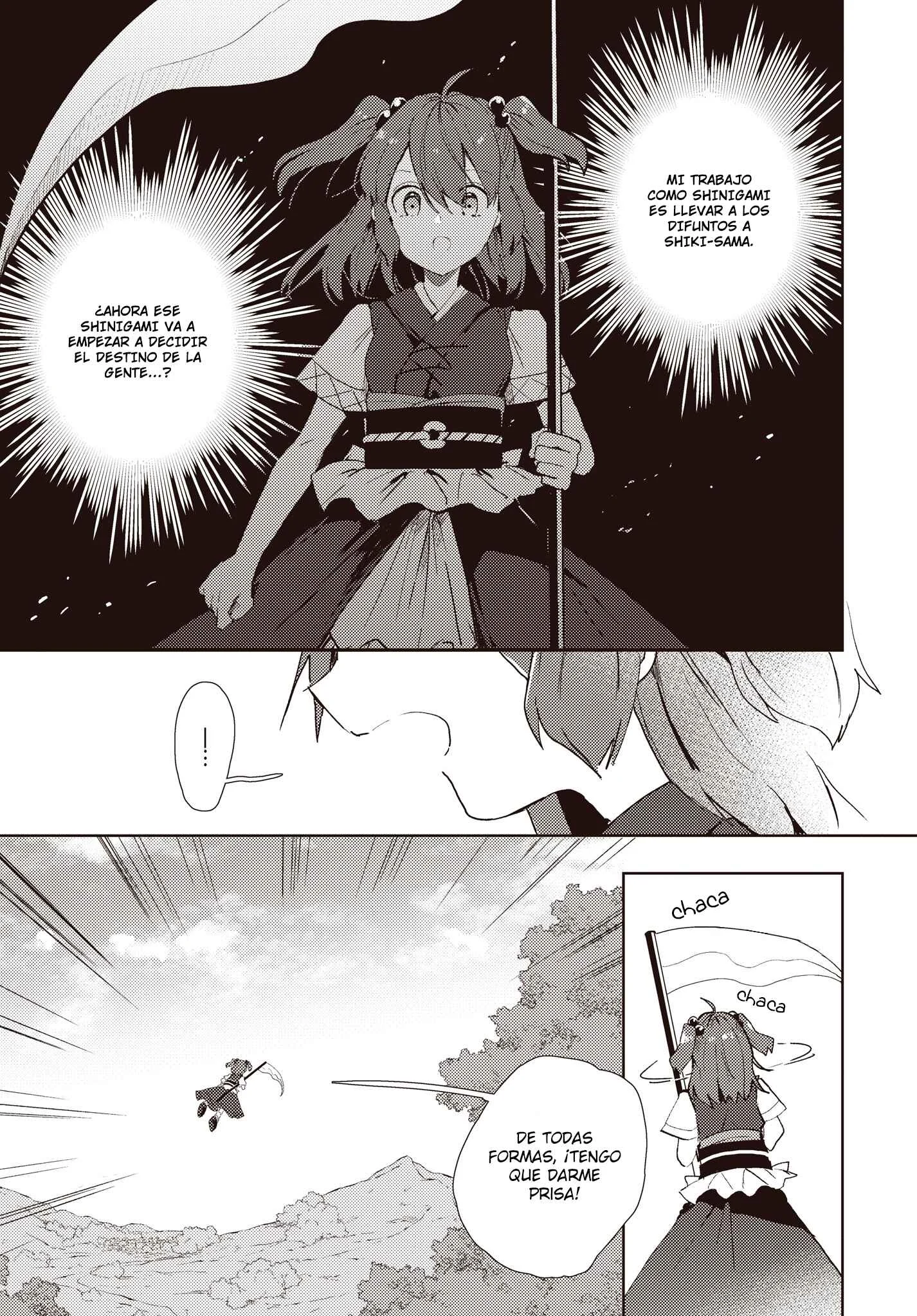 Touhou Project Niji Sousaku Series: Shinigami wa Kyou mo Fune wo Kogu Capítulo 1: Primero la paz, luego la siesta - Page 12