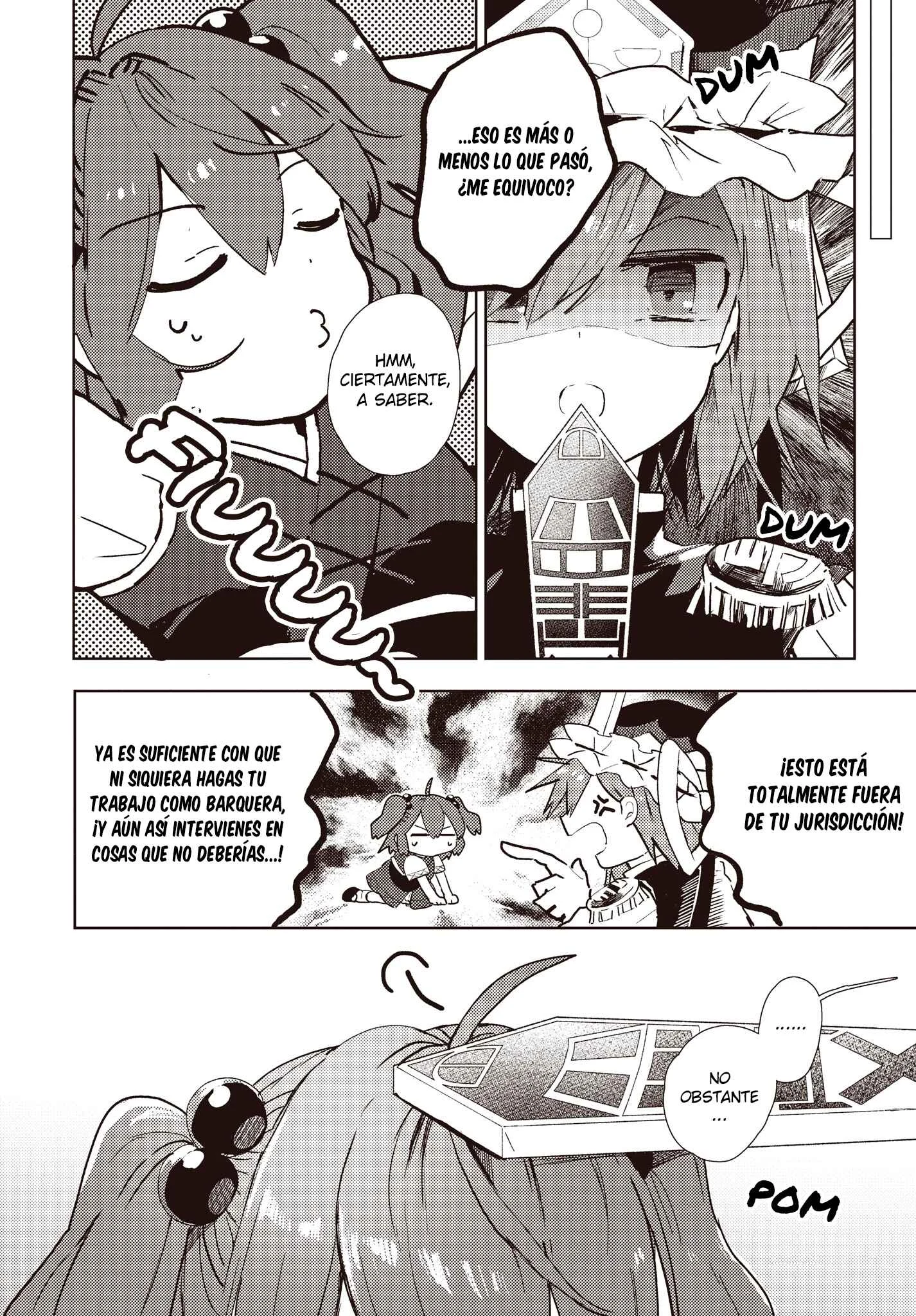 Touhou Project Niji Sousaku Series: Shinigami wa Kyou mo Fune wo Kogu Capítulo 1: Primero la paz, luego la siesta - Page 19