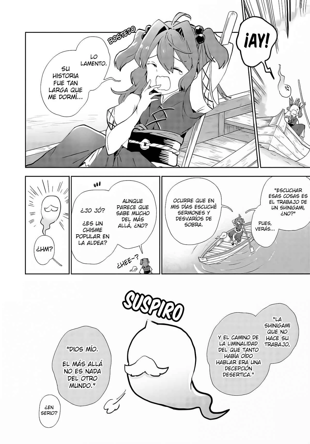 Touhou Project Niji Sousaku Series: Shinigami wa Kyou mo Fune wo Kogu Capítulo 3 - Page 2