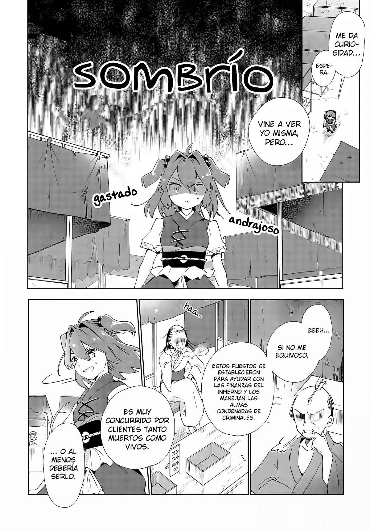 Touhou Project Niji Sousaku Series: Shinigami wa Kyou mo Fune wo Kogu Capítulo 3 - Page 4