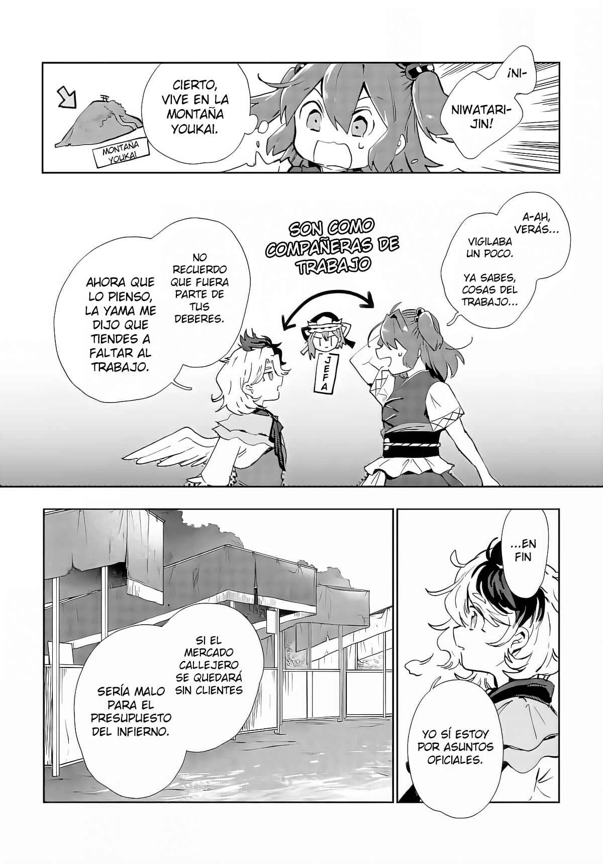 Touhou Project Niji Sousaku Series: Shinigami wa Kyou mo Fune wo Kogu Capítulo 3 - Page 6