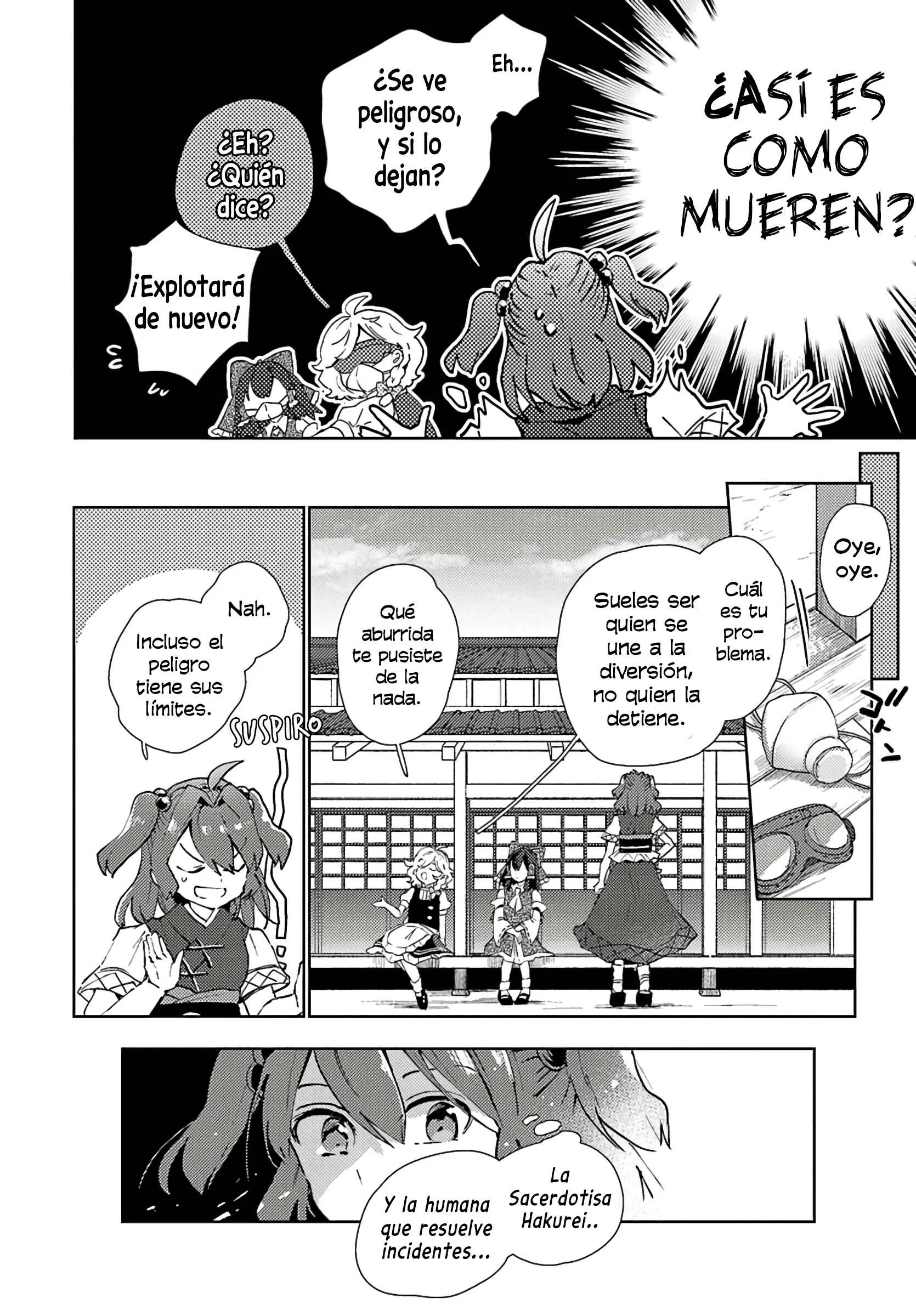 Touhou Project Niji Sousaku Series: Shinigami wa Kyou mo Fune wo Kogu Capítulo 4 - Page 4