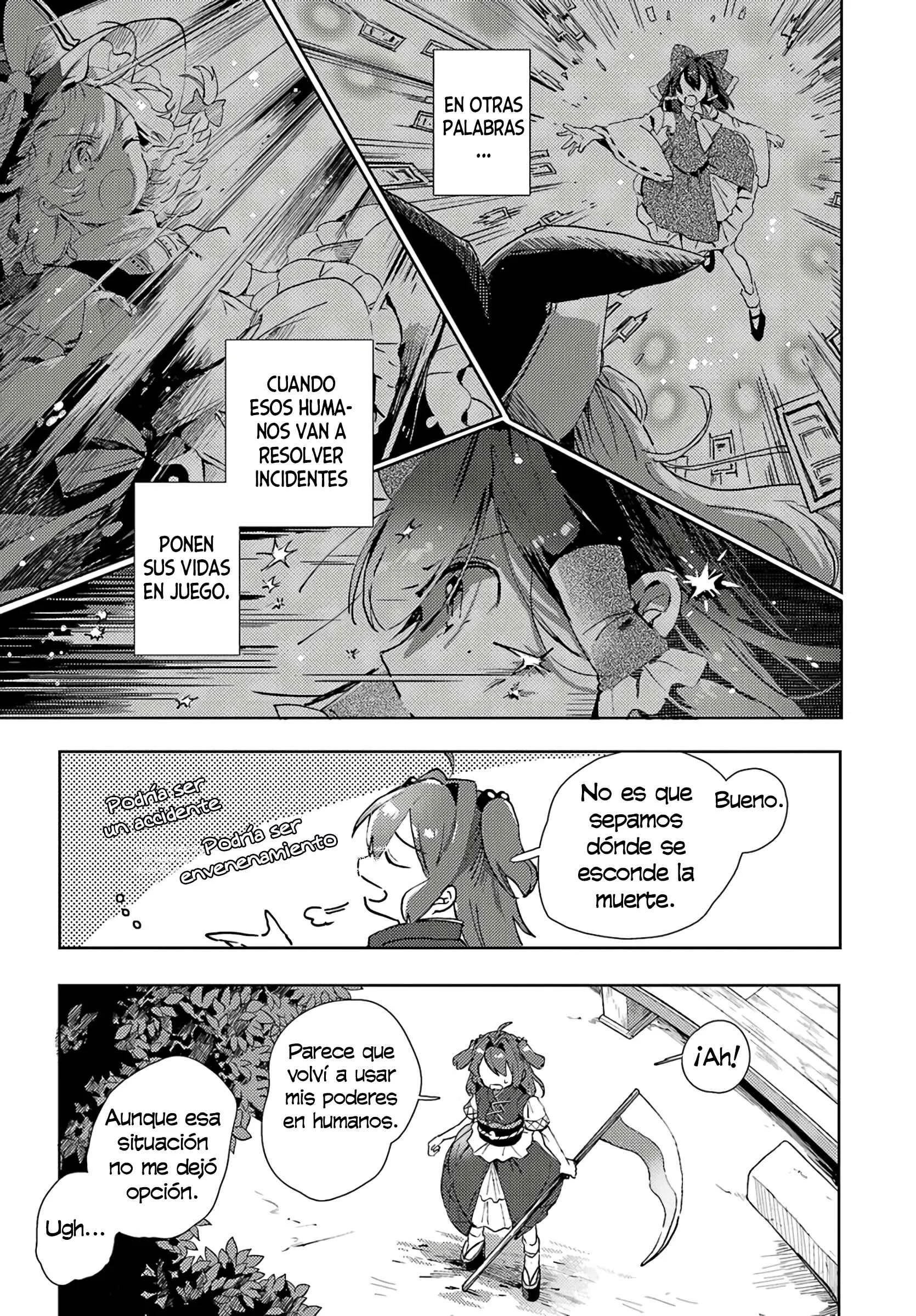 Touhou Project Niji Sousaku Series: Shinigami wa Kyou mo Fune wo Kogu Capítulo 4 - Page 19